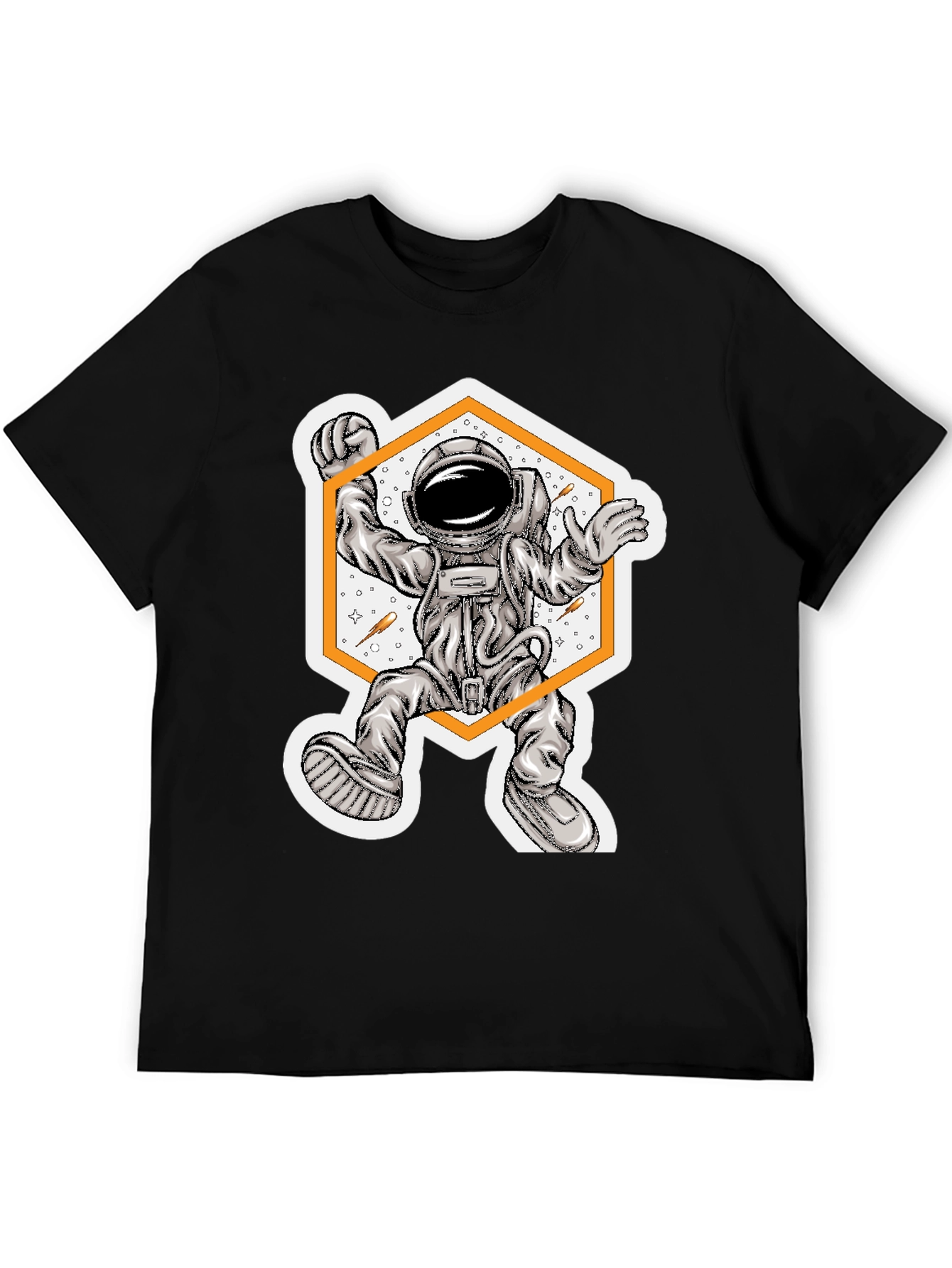 Astronaut Graphic Tee - Space Adventure