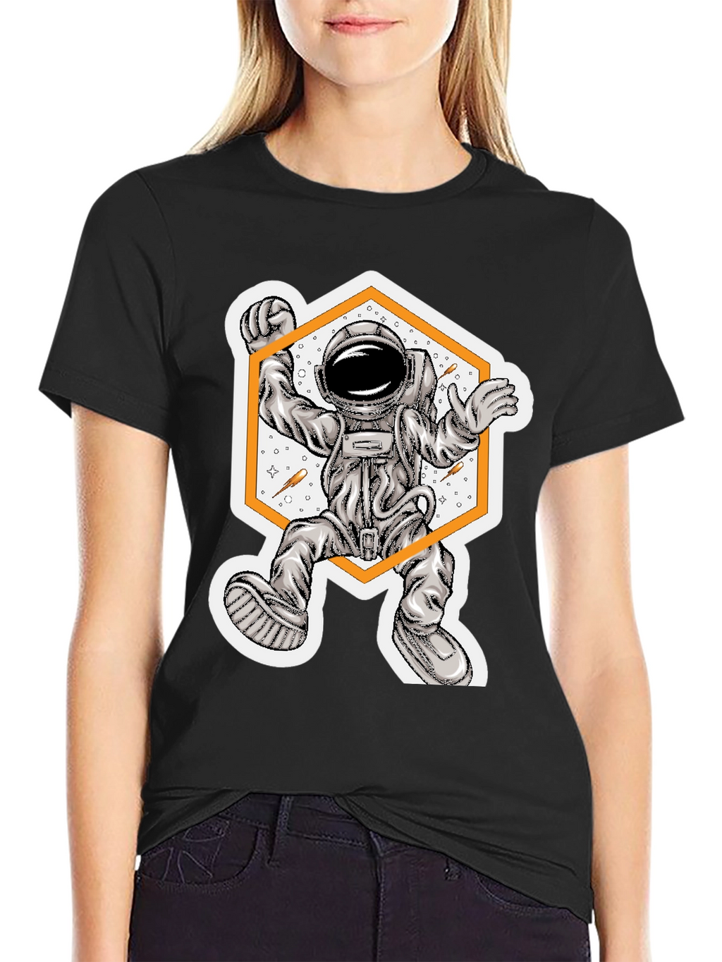 Astronaut Graphic Tee - Space Adventure
