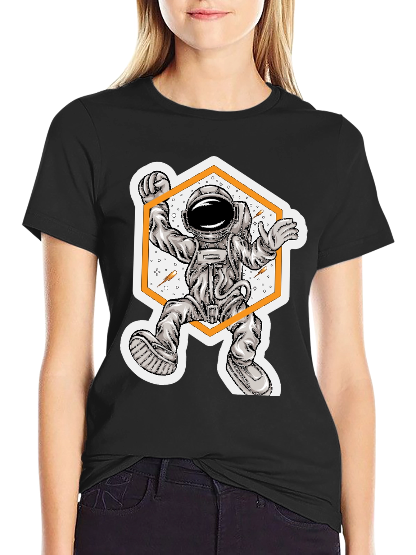 Astronaut Graphic Tee - Space Adventure