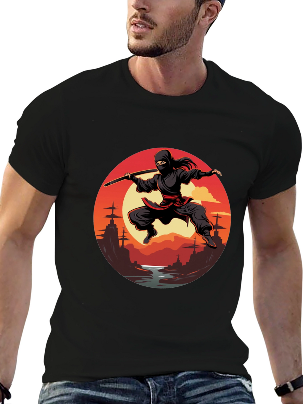 Ninja Warrior Graphic Tee