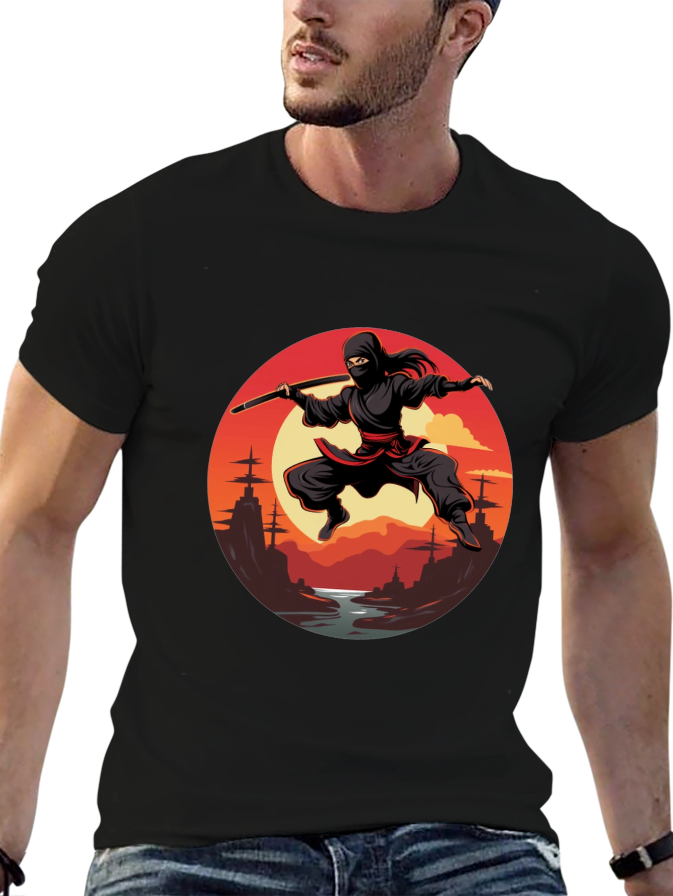 Ninja Warrior Graphic Tee