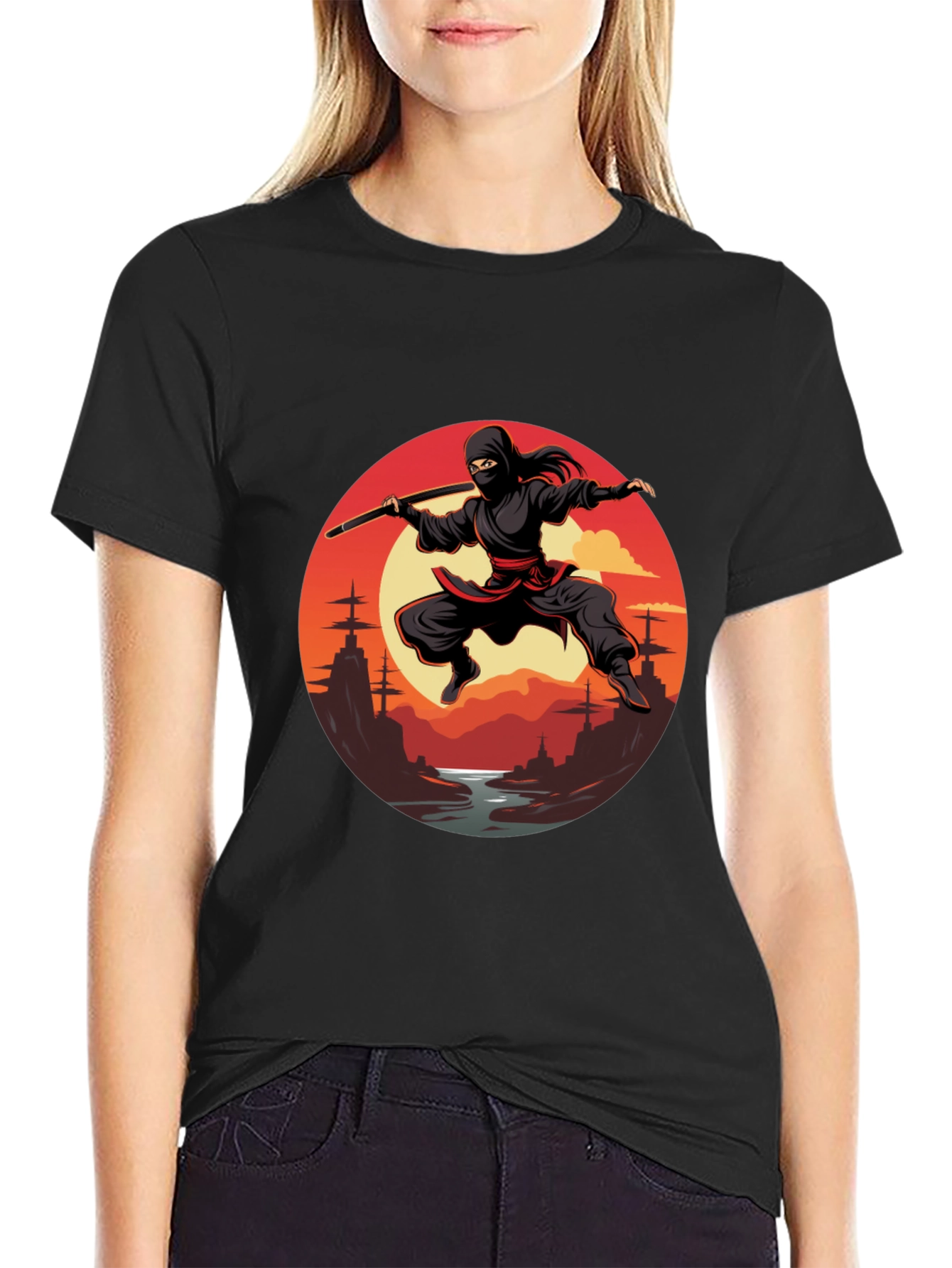 Ninja Warrior Graphic Tee