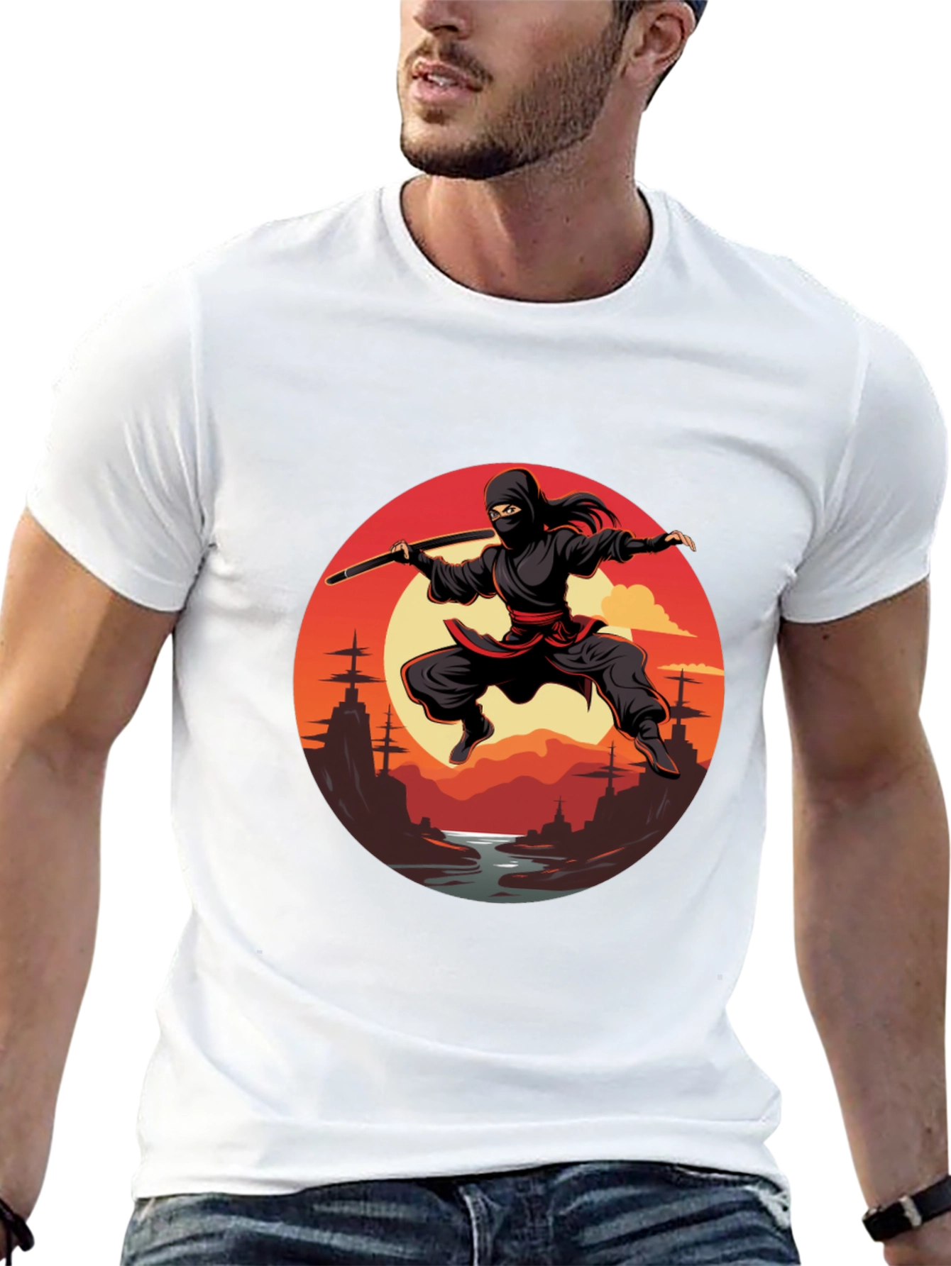 Ninja Warrior Graphic Tee