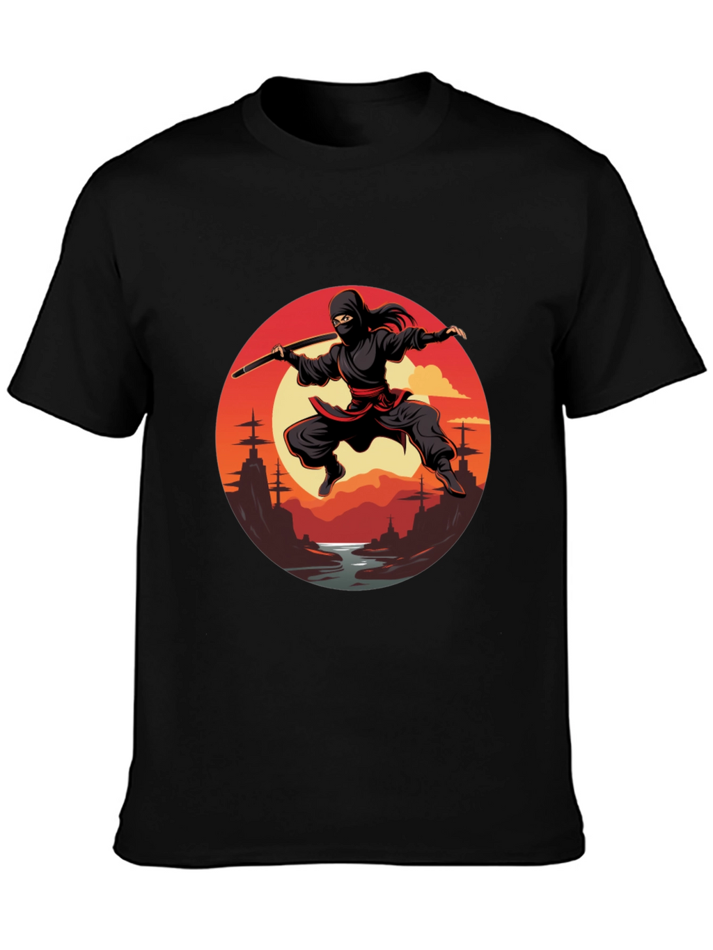 Ninja Warrior Graphic Tee