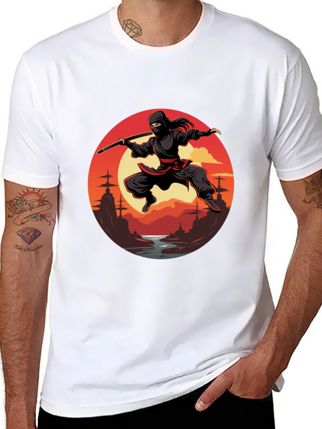 Ninja Warrior Graphic Tee