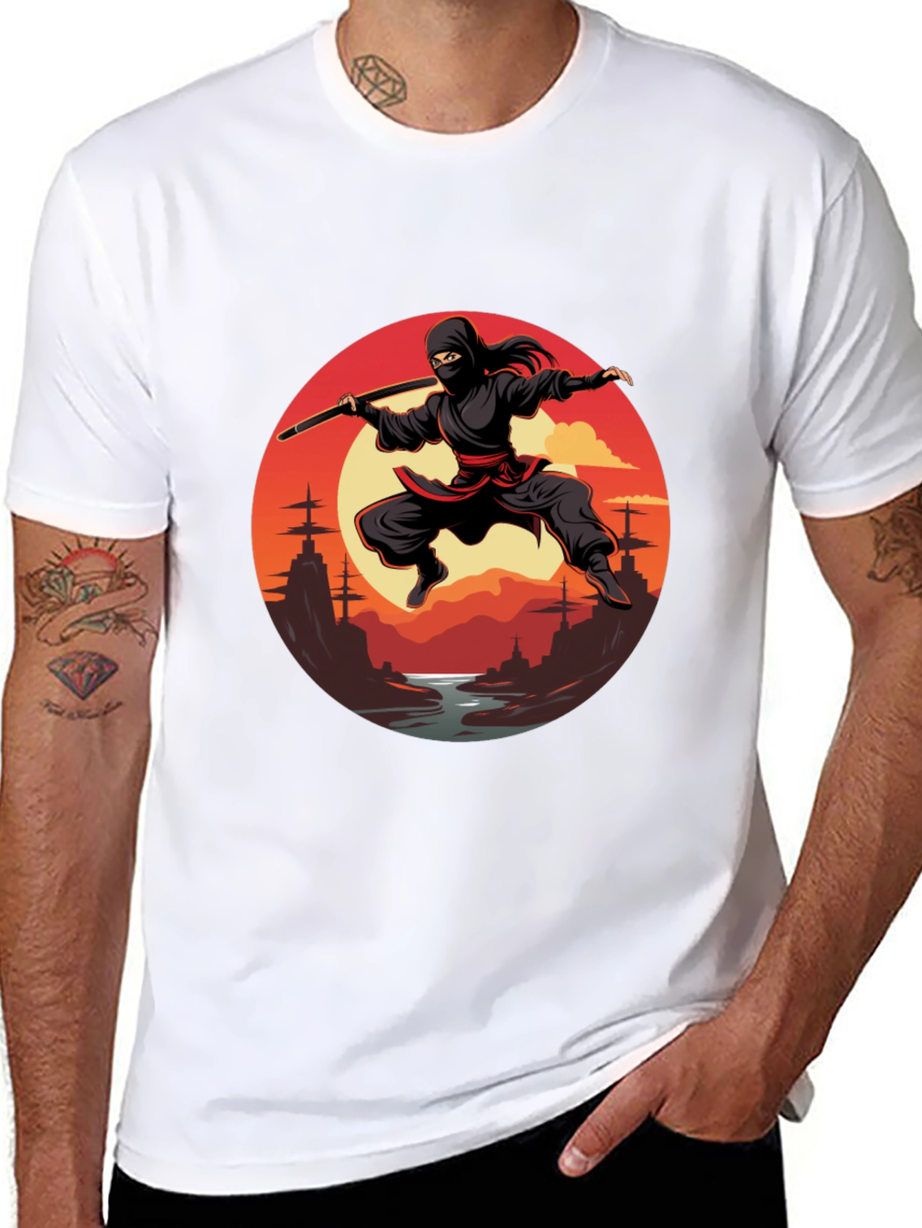 Ninja Warrior Graphic Tee