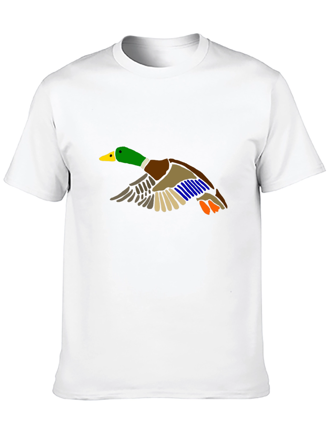 Duck Graphic Black T-Shirt - Mens Short Sleeve