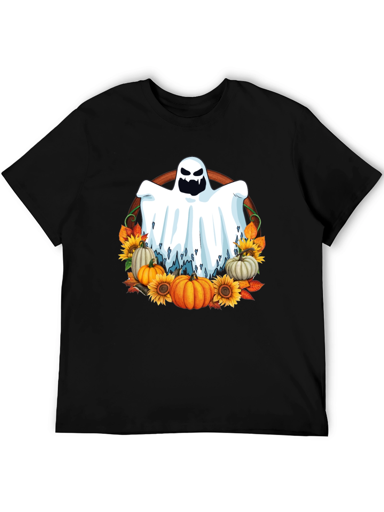 Ghost Pumpkin Halloween T-Shirt