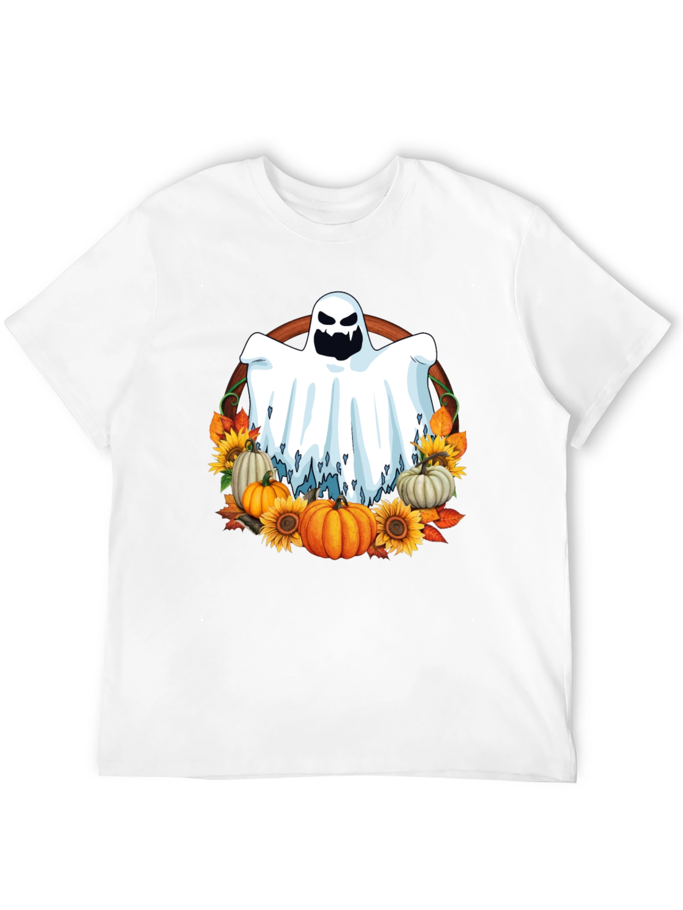 Ghost Pumpkin Halloween T-Shirt