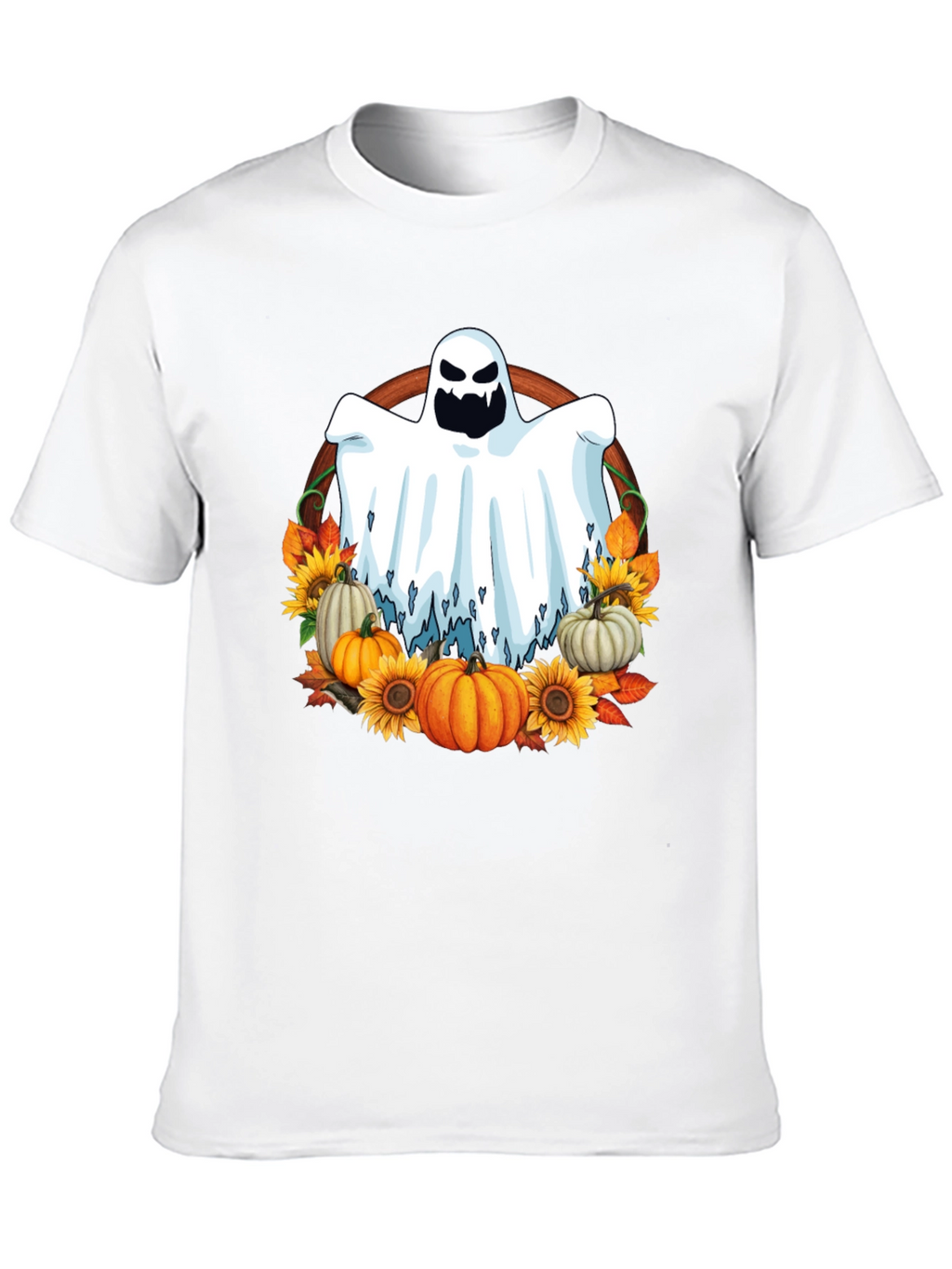 Ghost Pumpkin Halloween T-Shirt