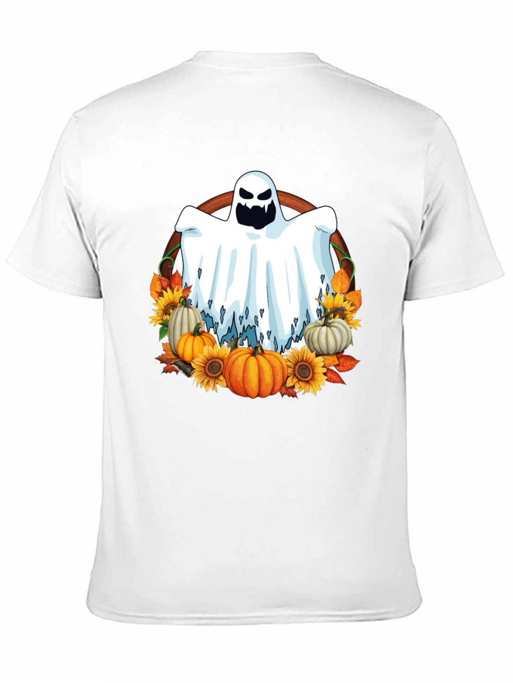 Ghost Pumpkin Halloween T-Shirt
