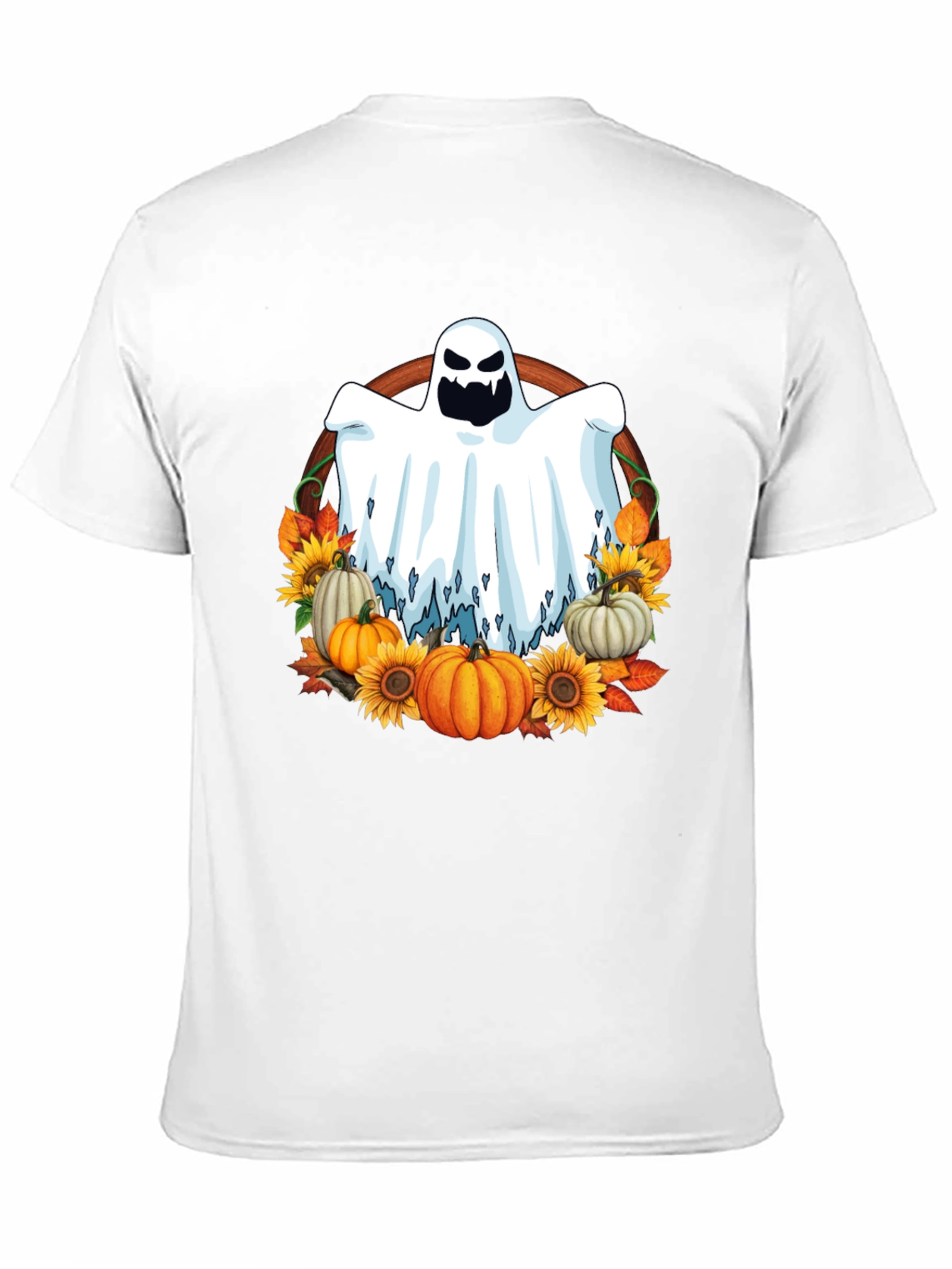Ghost Pumpkin Halloween T-Shirt