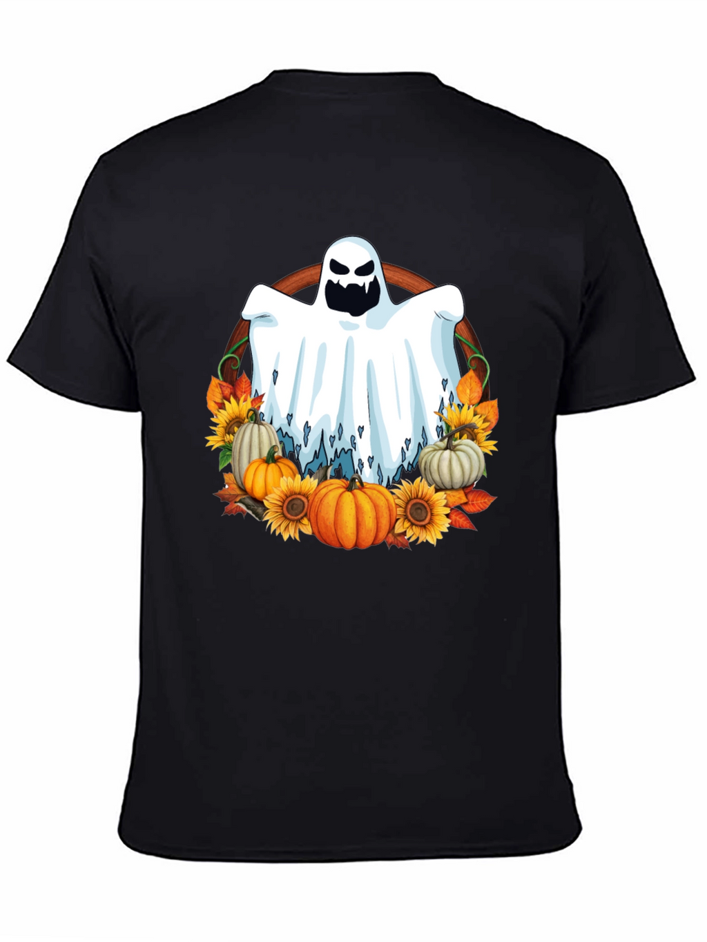 Ghost Pumpkin Halloween T-Shirt