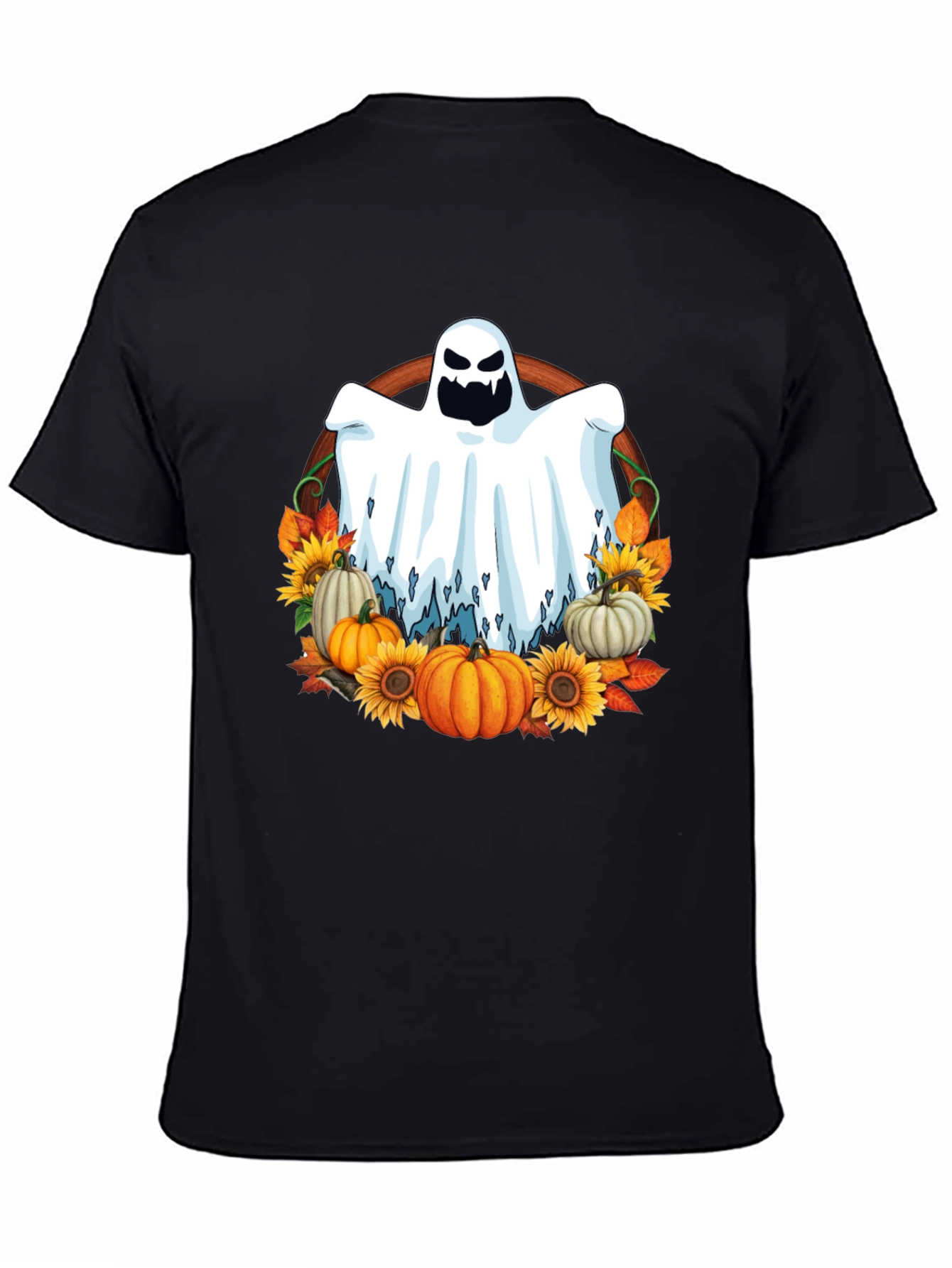 Ghost Pumpkin Halloween T-Shirt