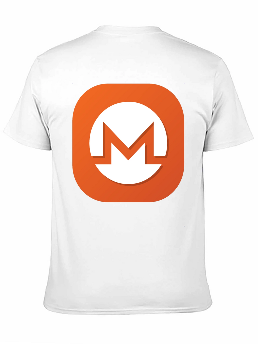 Monero Crypto T-Shirt Black Cotton Blend