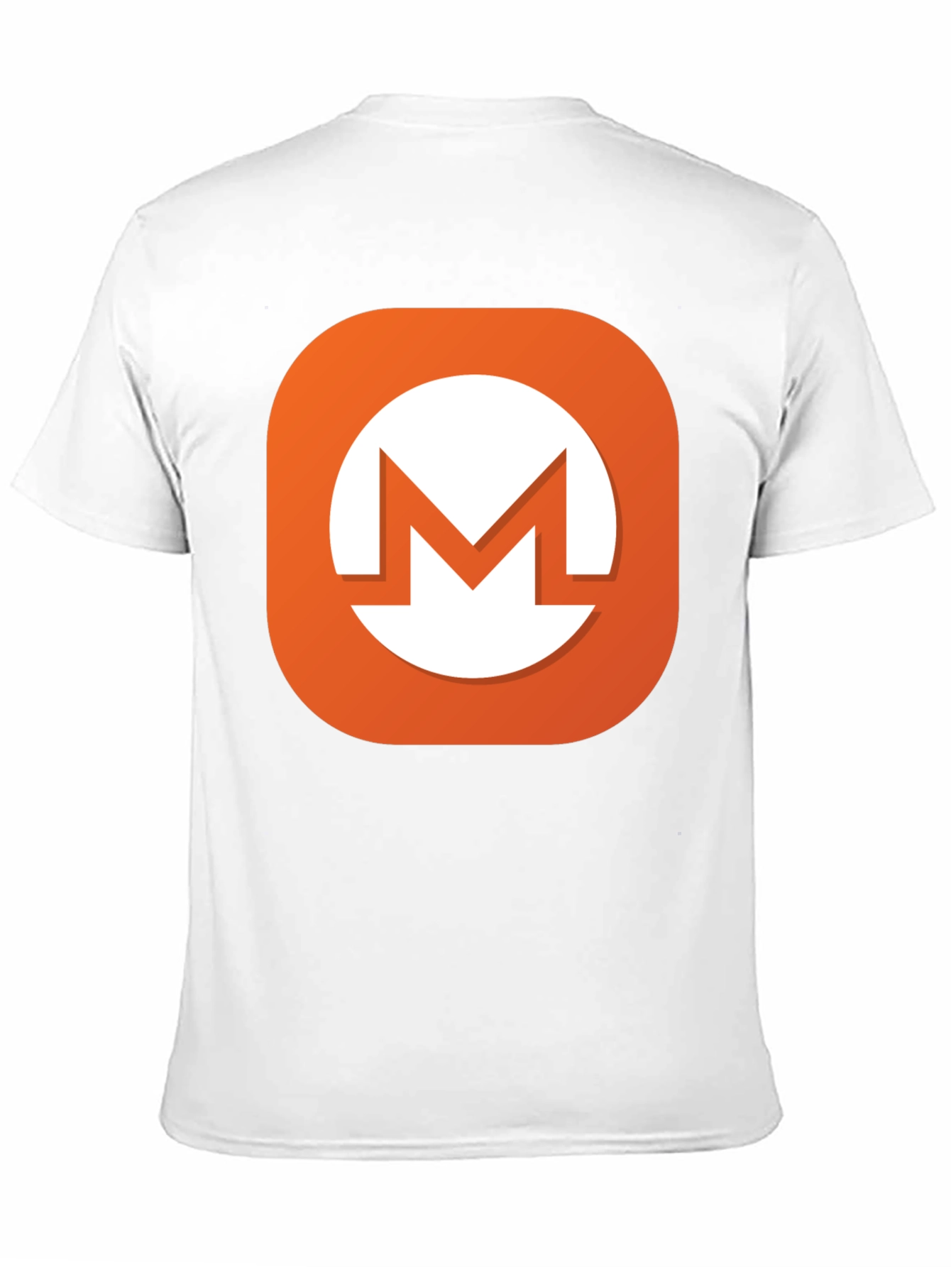 Monero Crypto T-Shirt Black Cotton Blend