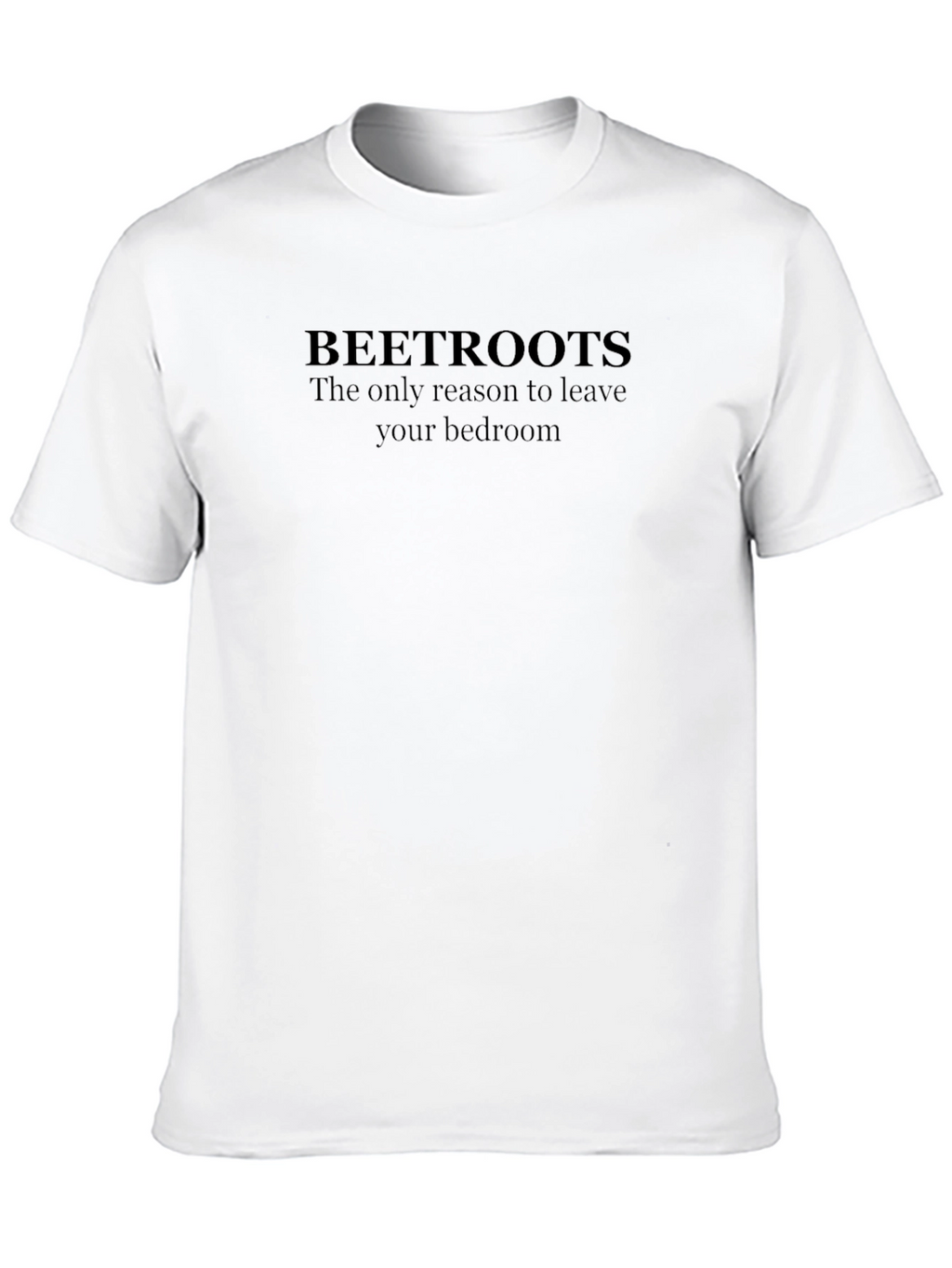 Beetroots Bedroom Black T-Shirt