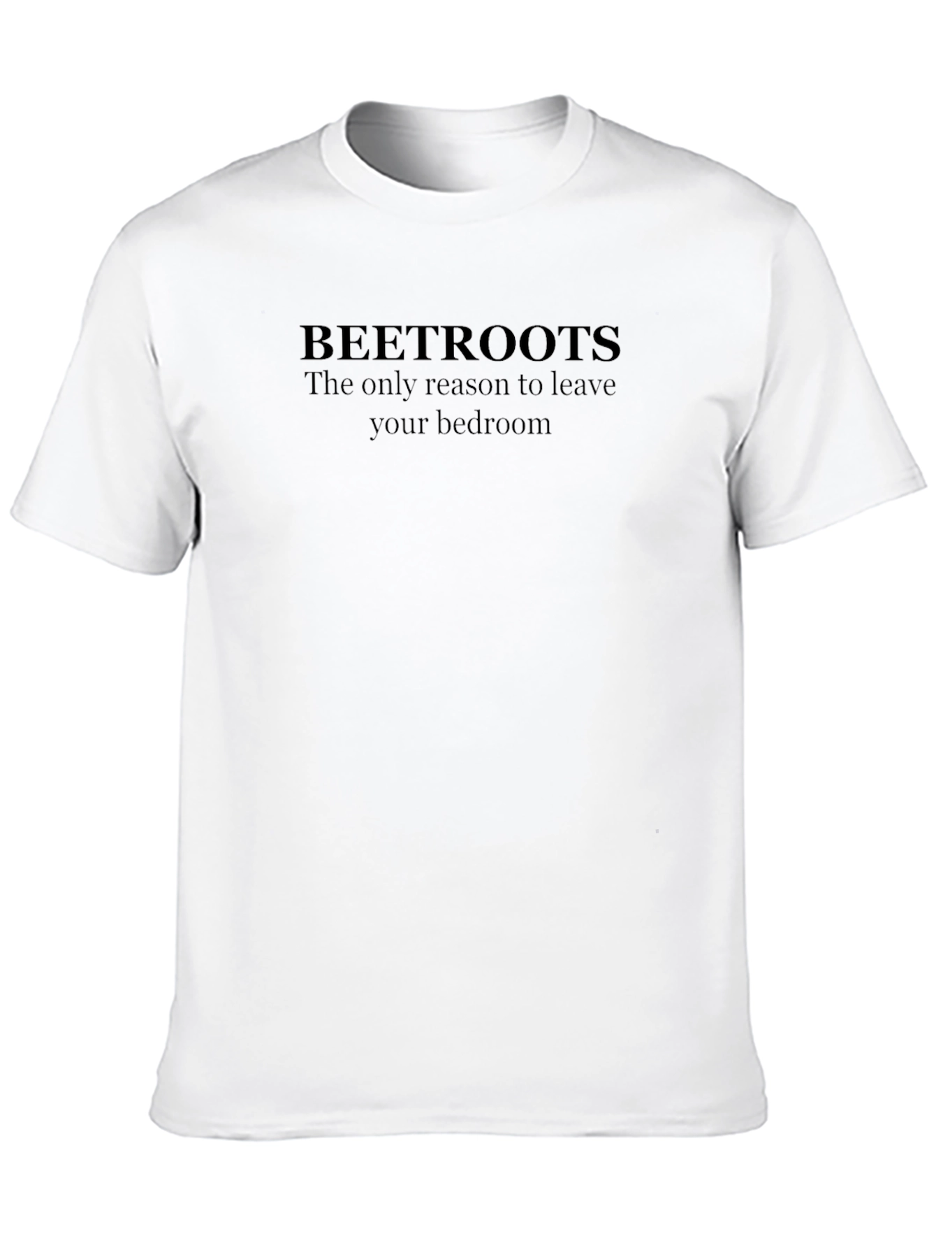Beetroots Bedroom Black T-Shirt