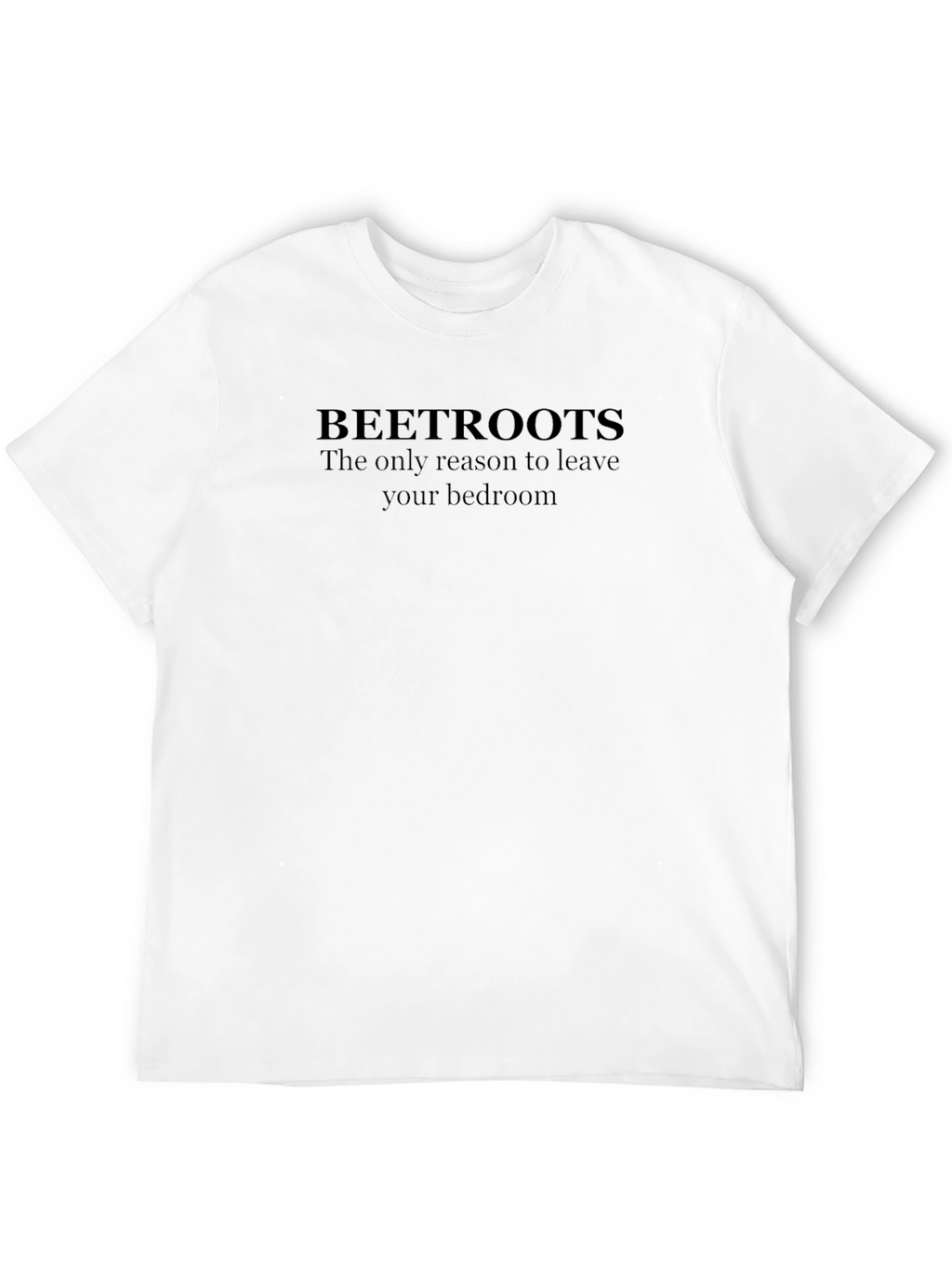 Beetroots Bedroom Black T-Shirt