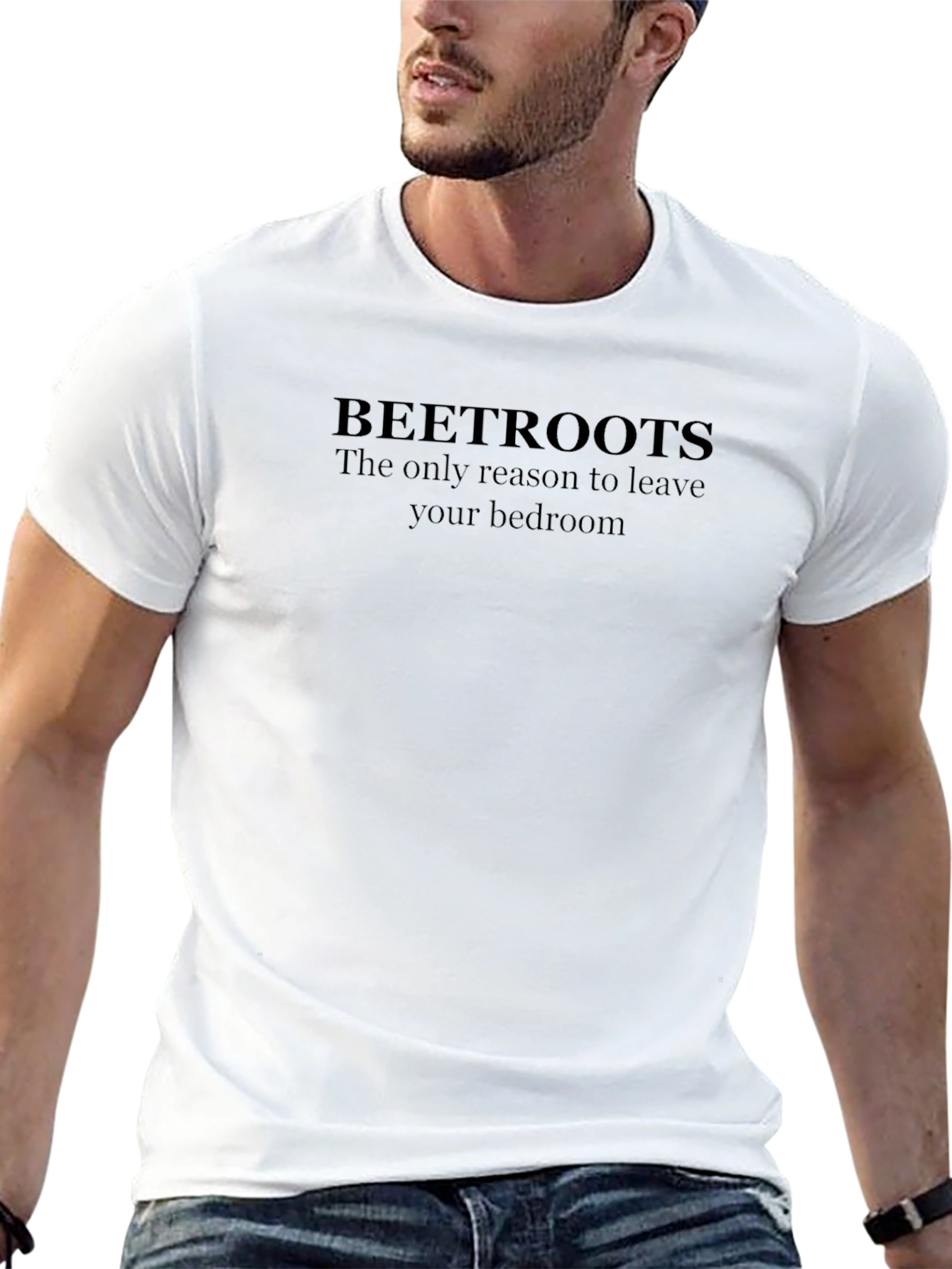 Beetroots Bedroom Black T-Shirt