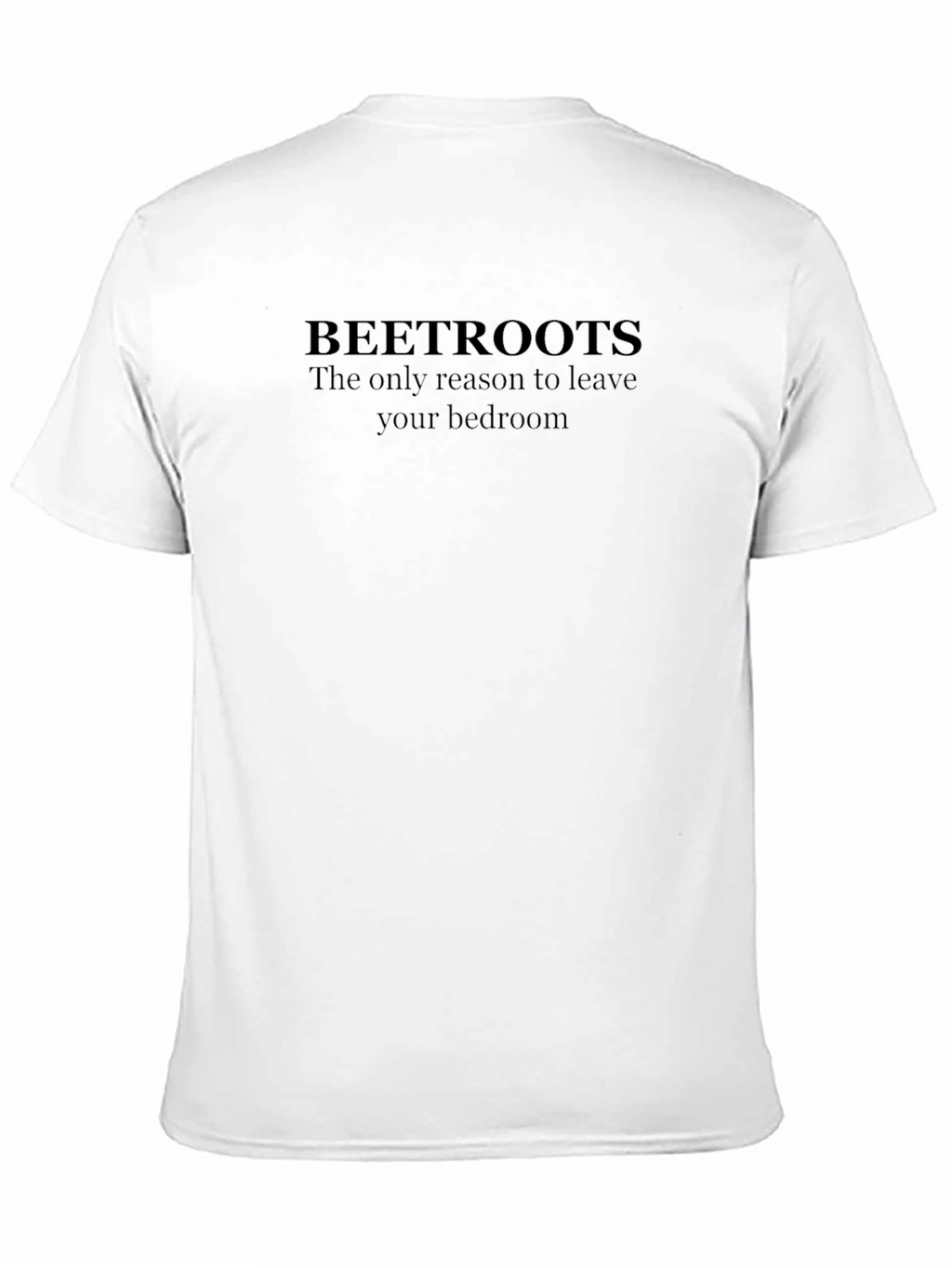 Beetroots Bedroom Black T-Shirt