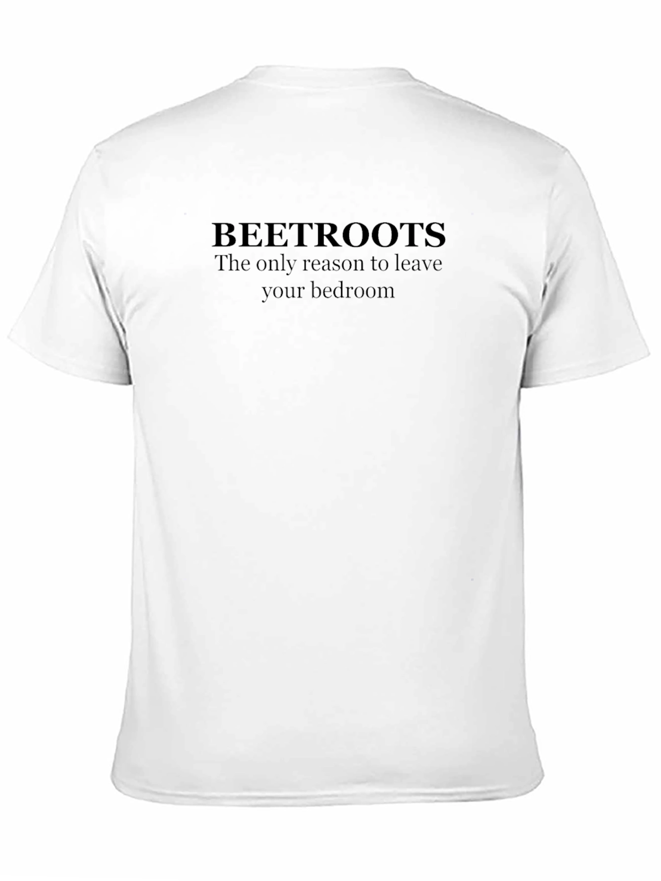 Beetroots Bedroom Black T-Shirt