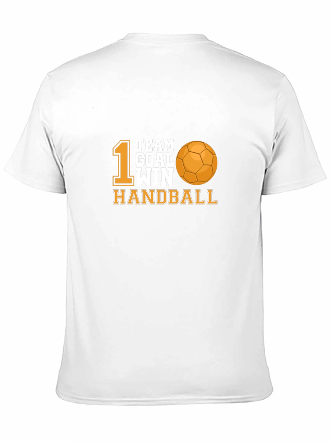 Handball Team Goal Win Black T-Shirt