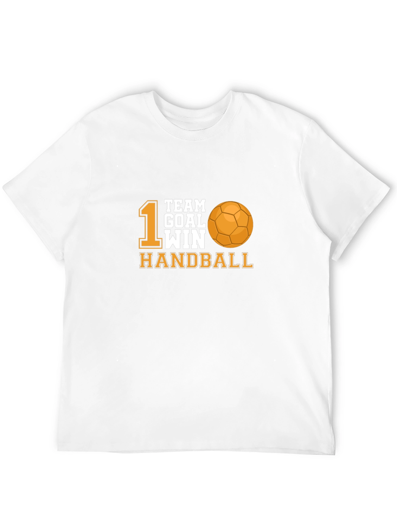 Handball Team Goal Win Black T-Shirt