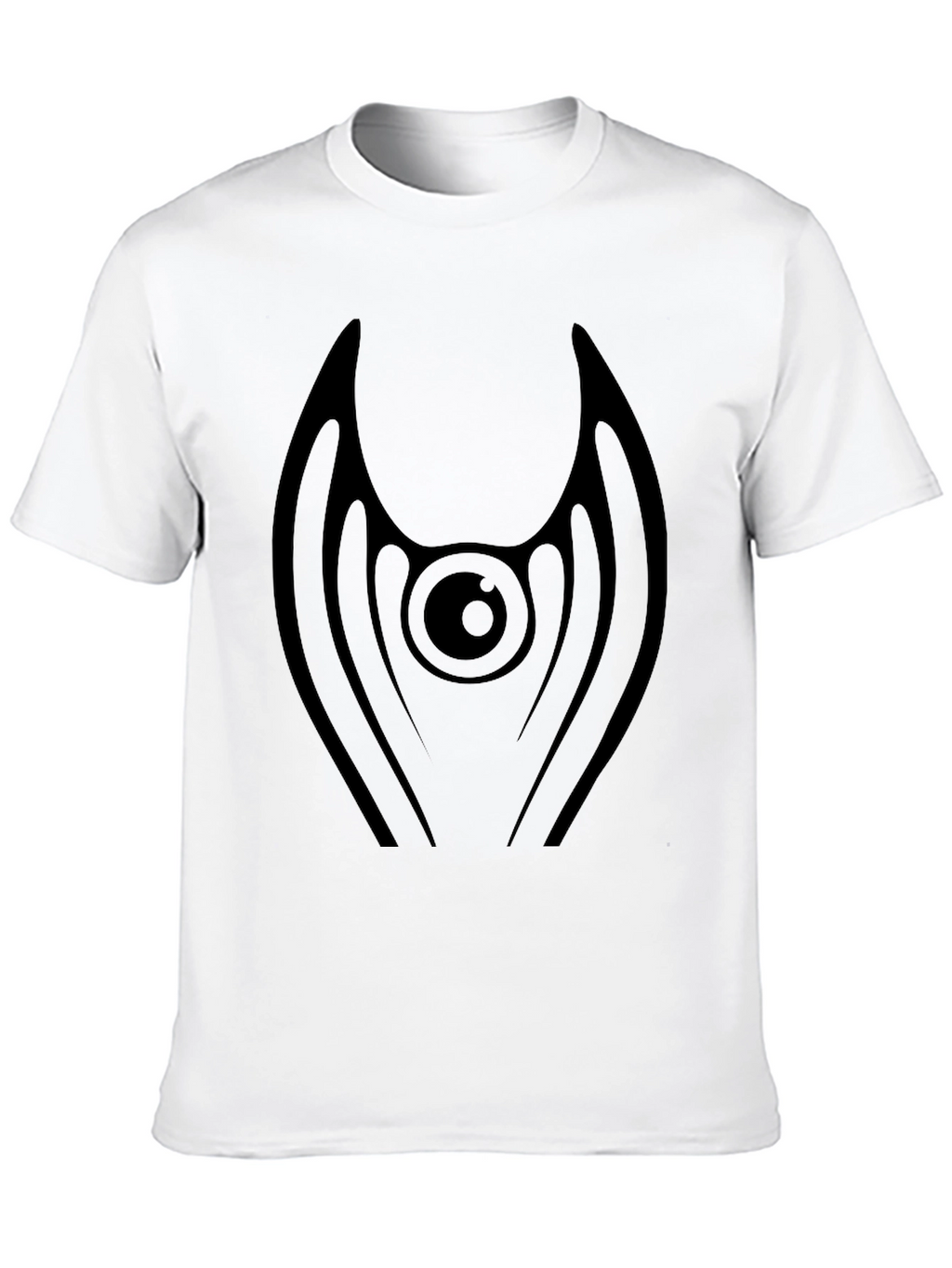 Eye Wing Graphic Black T-Shirt