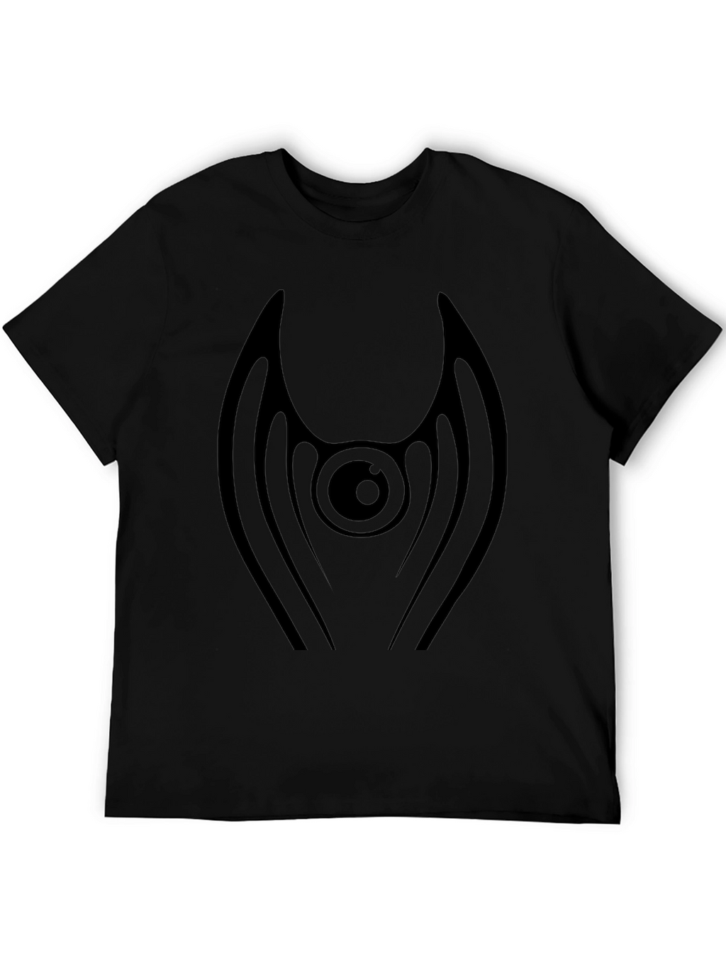 Eye Wing Graphic Black T-Shirt