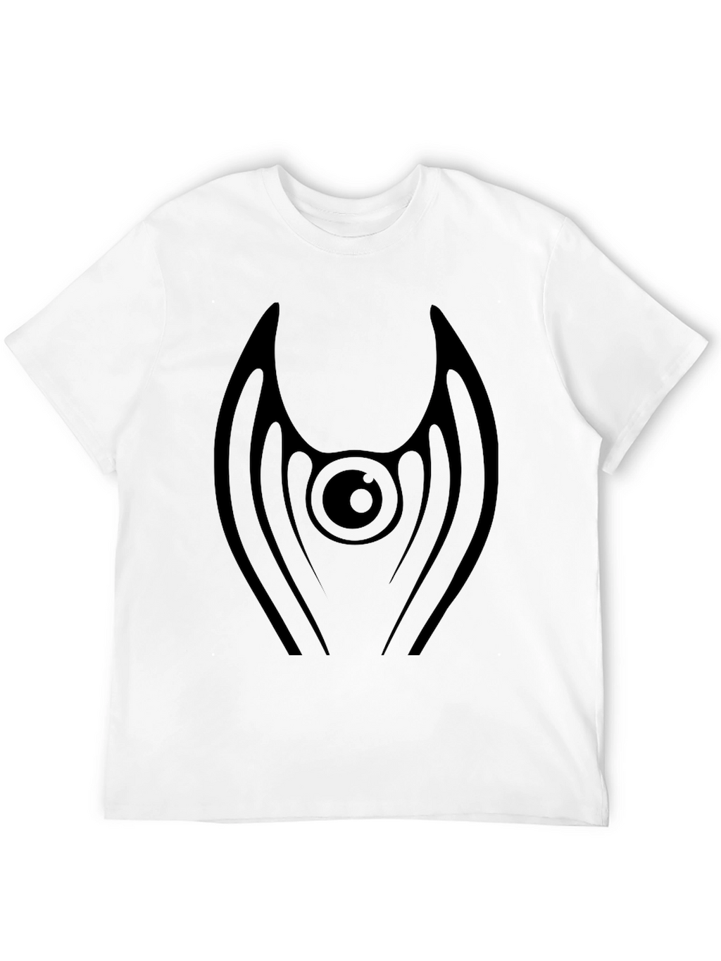 Eye Wing Graphic Black T-Shirt