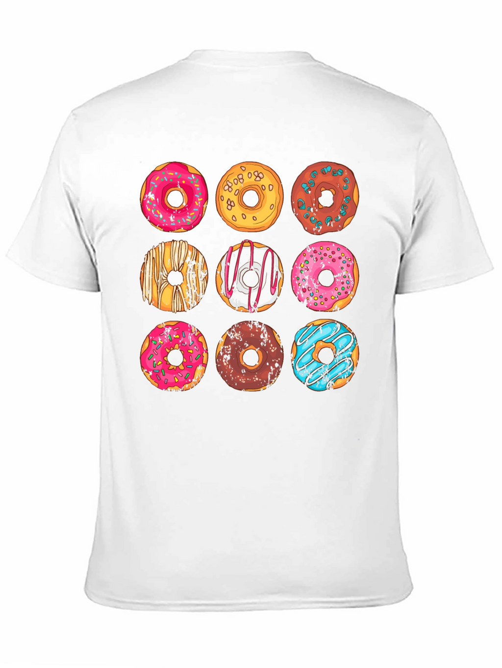 Donut Graphic T-Shirt - Sweet Treat Style!