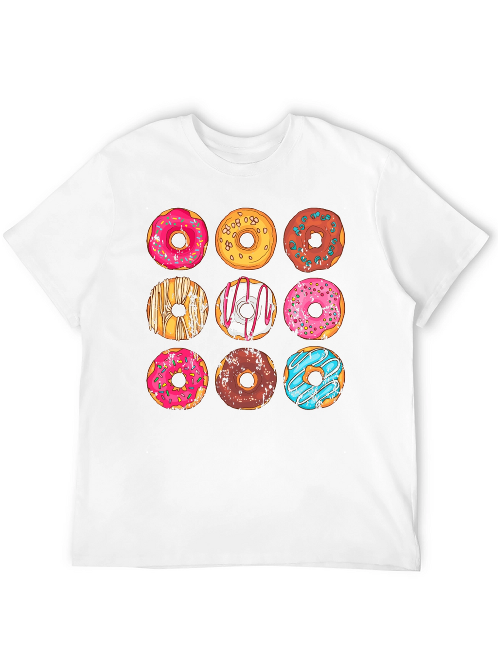 Donut Graphic T-Shirt - Sweet Treat Style!