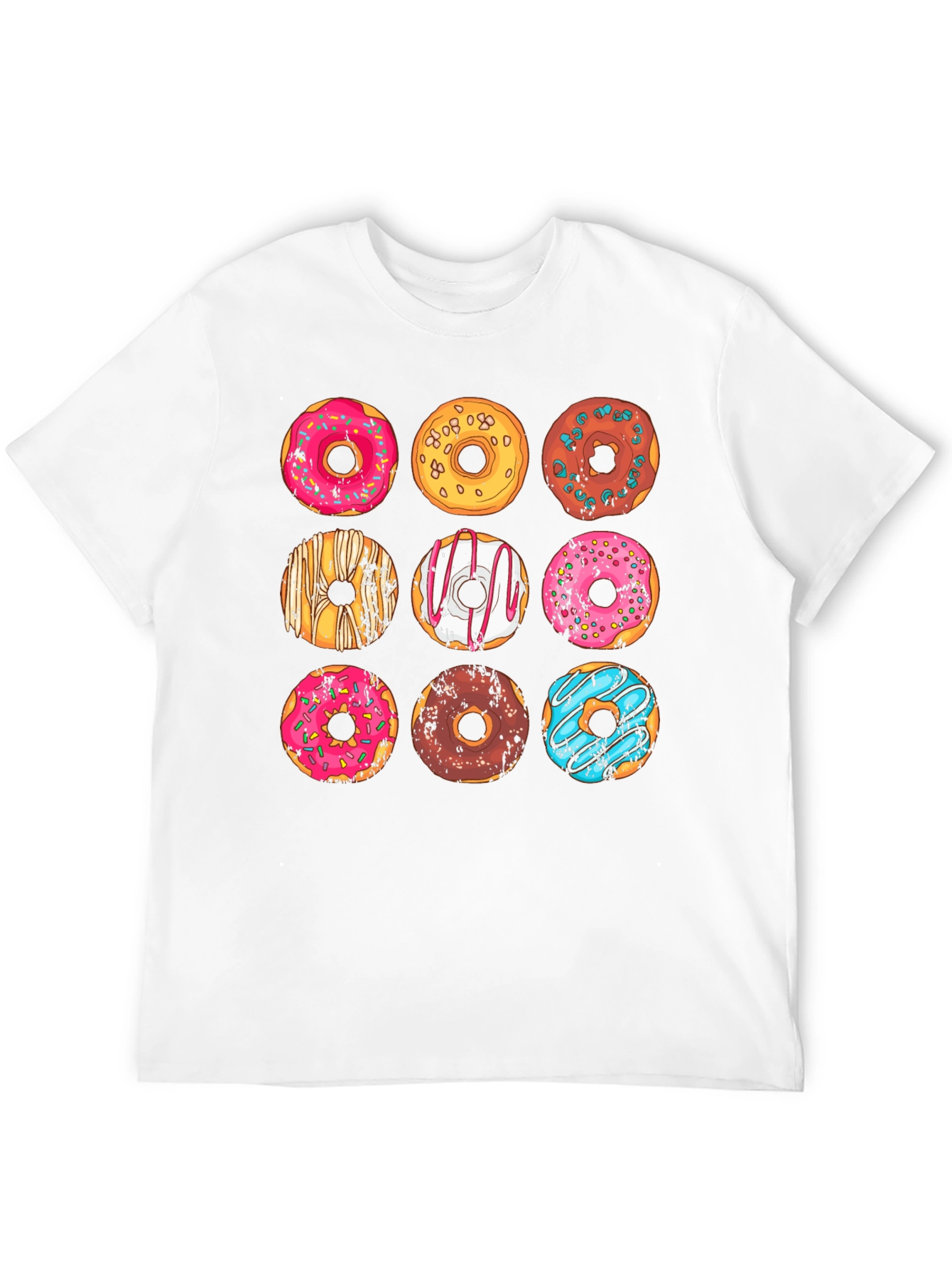 Donut Graphic T-Shirt - Sweet Treat Style!