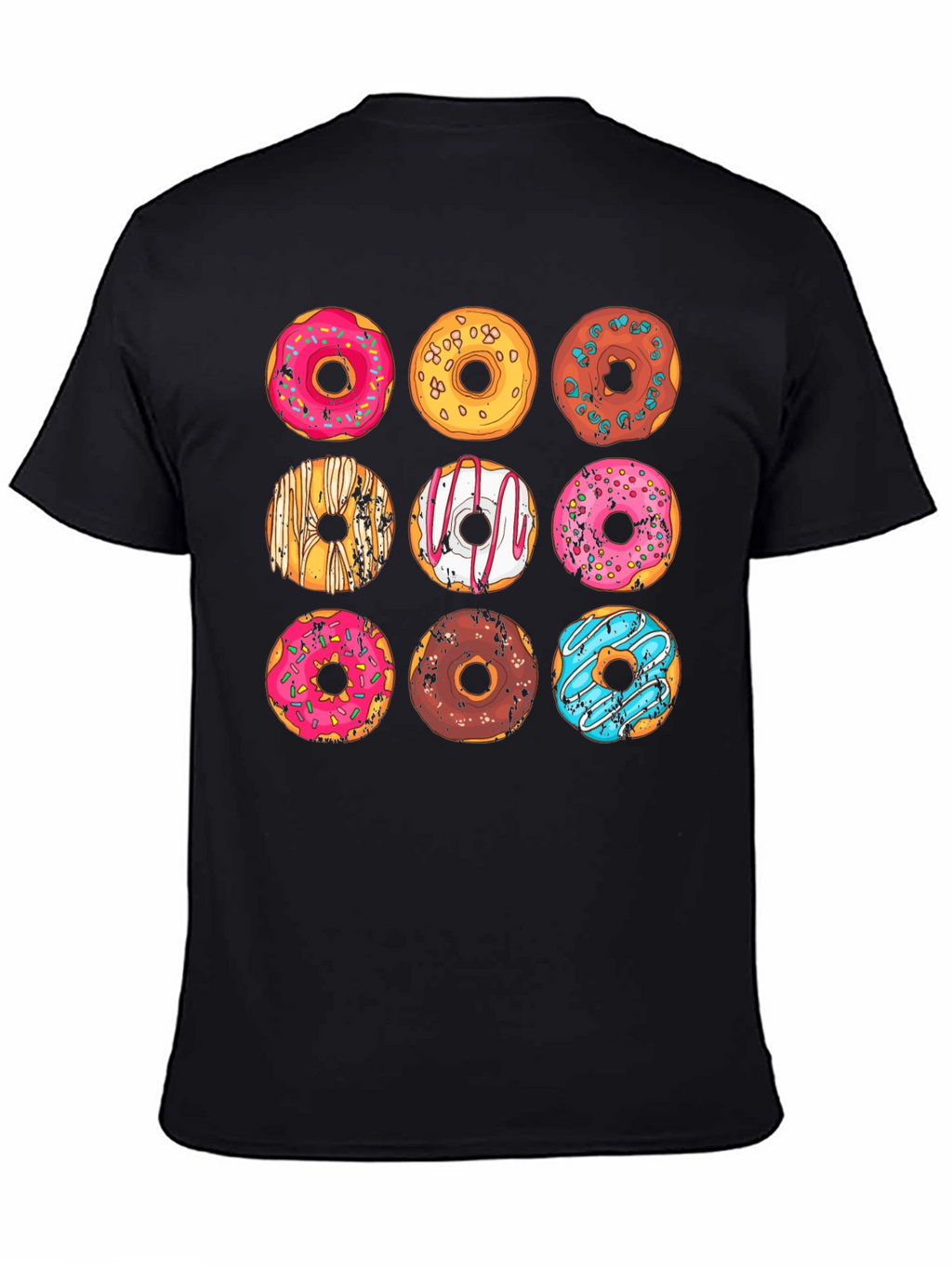 Donut Graphic T-Shirt - Sweet Treat Style!