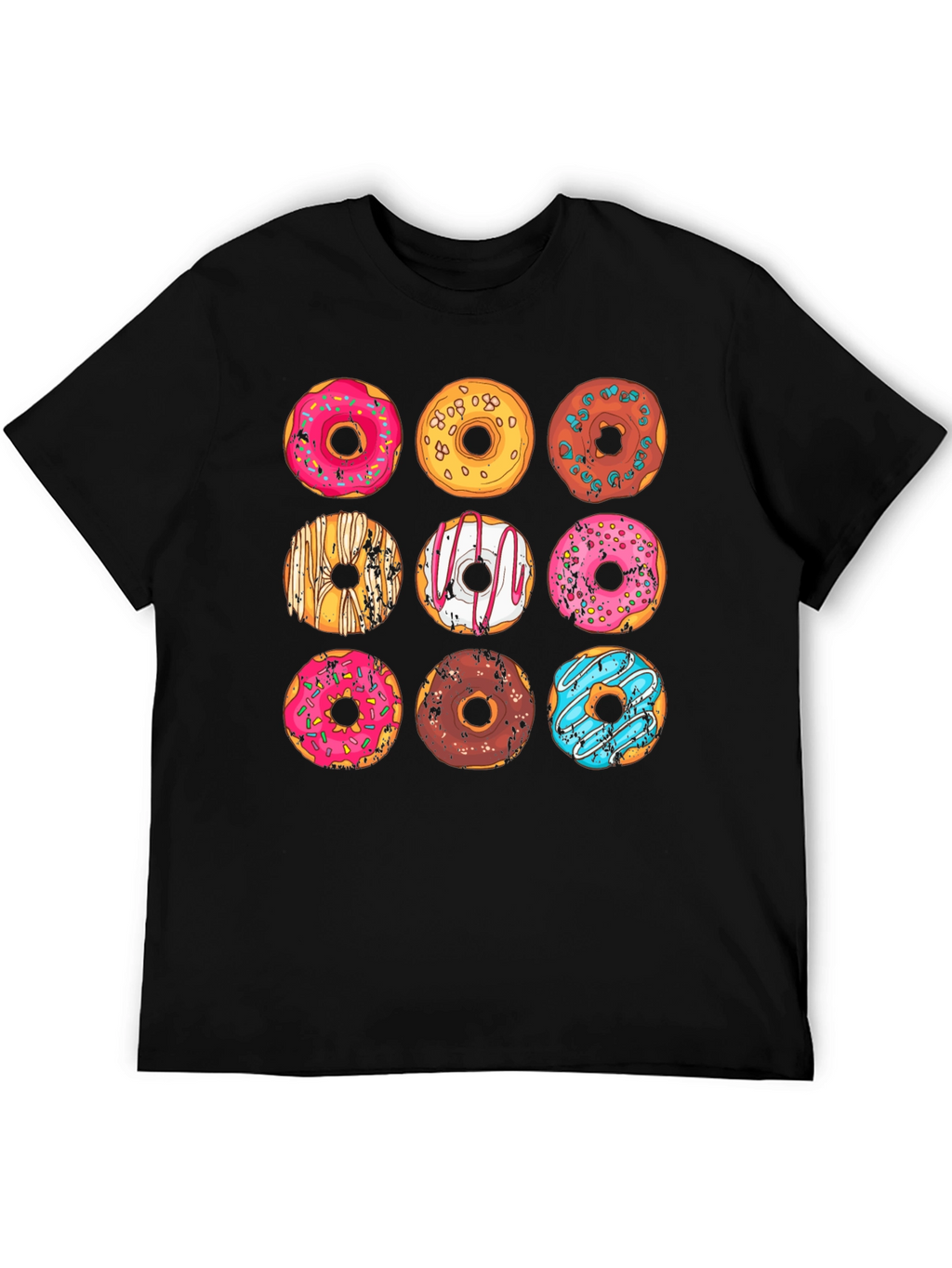 Donut Graphic T-Shirt - Sweet Treat Style!