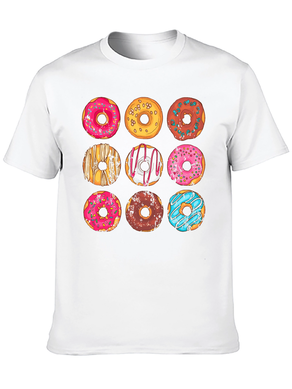 Donut Graphic T-Shirt - Sweet Treat Style!