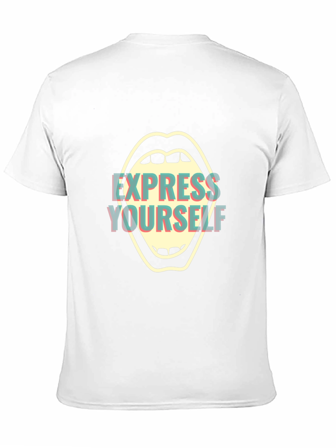 Express Yourself Graphic Tee - Bold Black Shirt