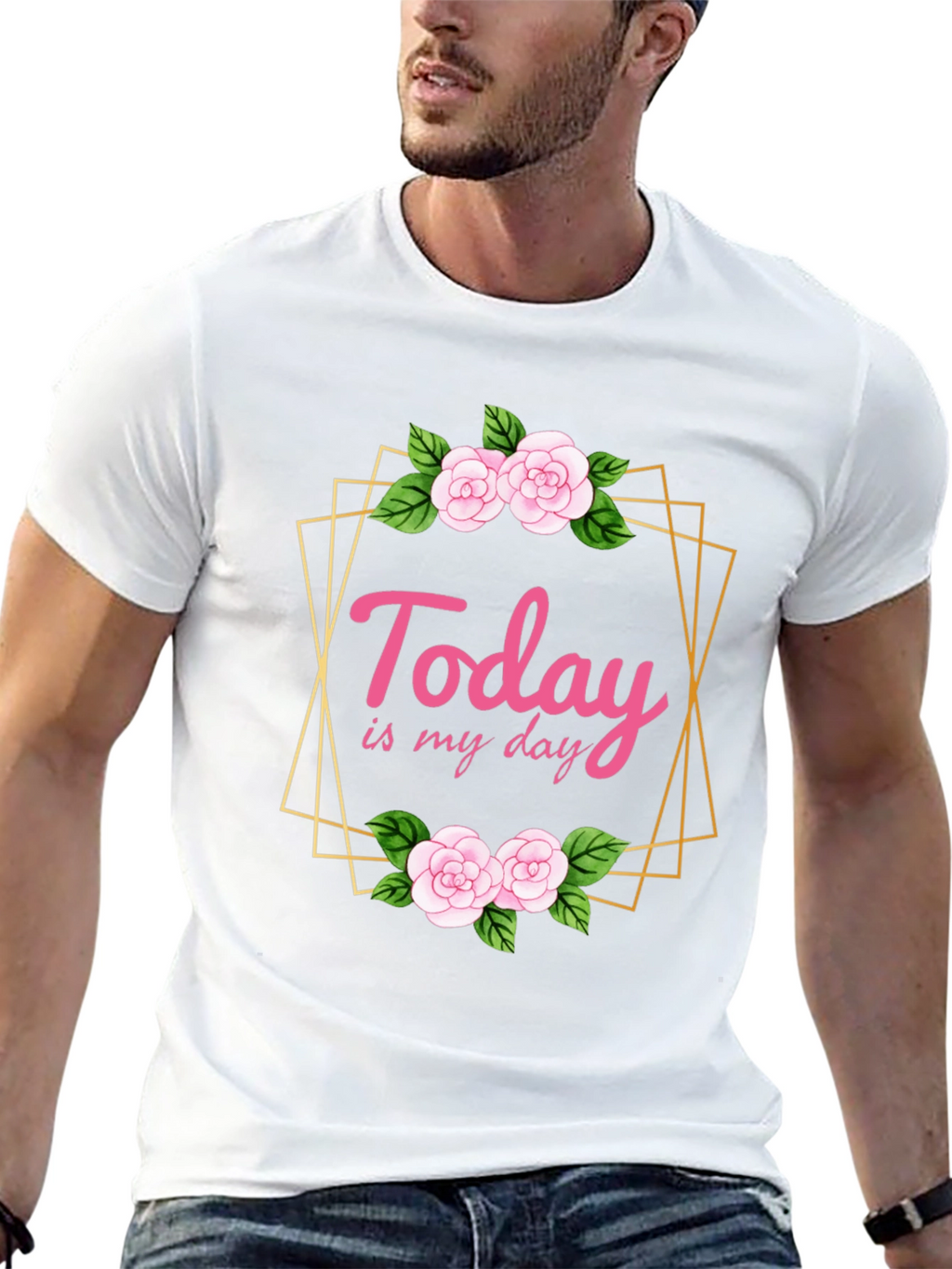Today Is My Day Floral T-Shirt