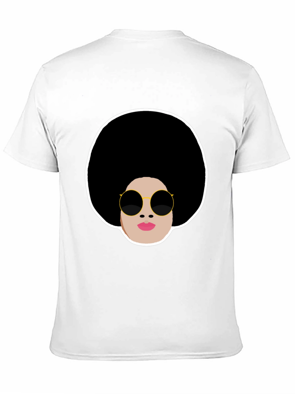 Retro Afro Woman Graphic T-Shirt
