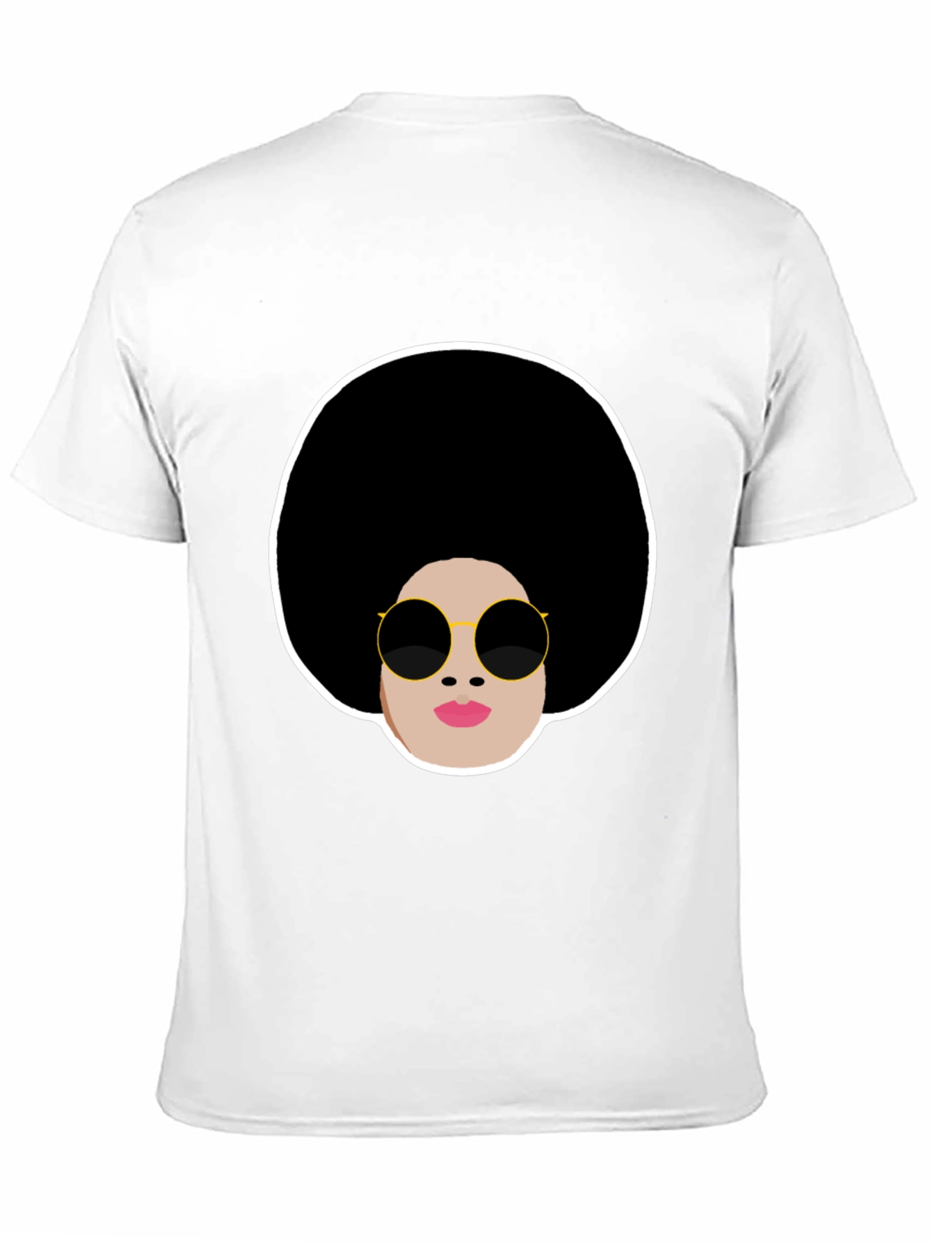 Retro Afro Woman Graphic T-Shirt