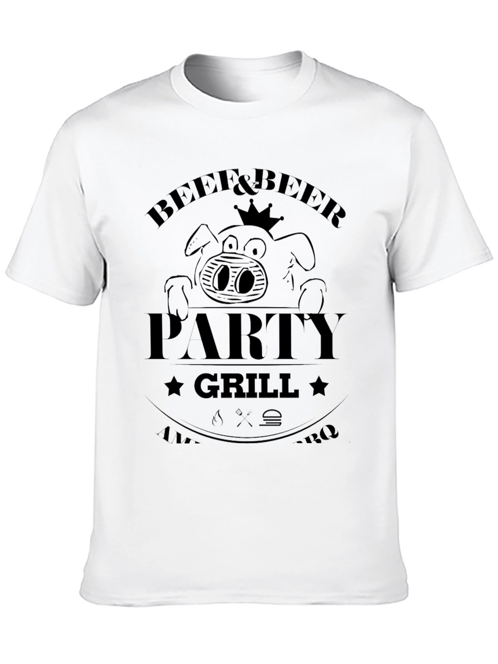 Beef & Beer Party Grill T-Shirt