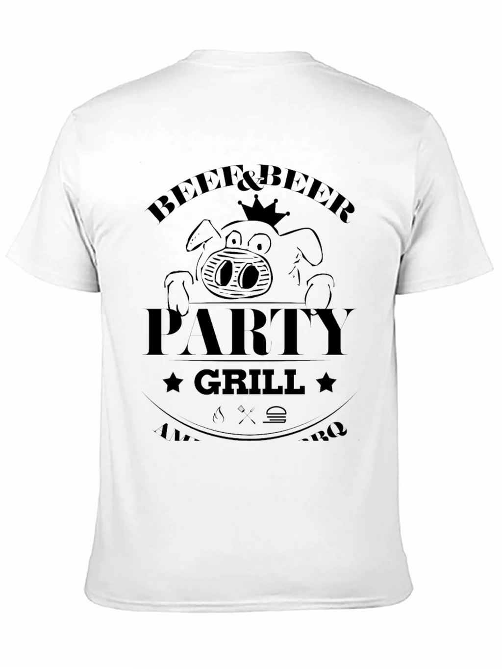 Beef & Beer Party Grill T-Shirt