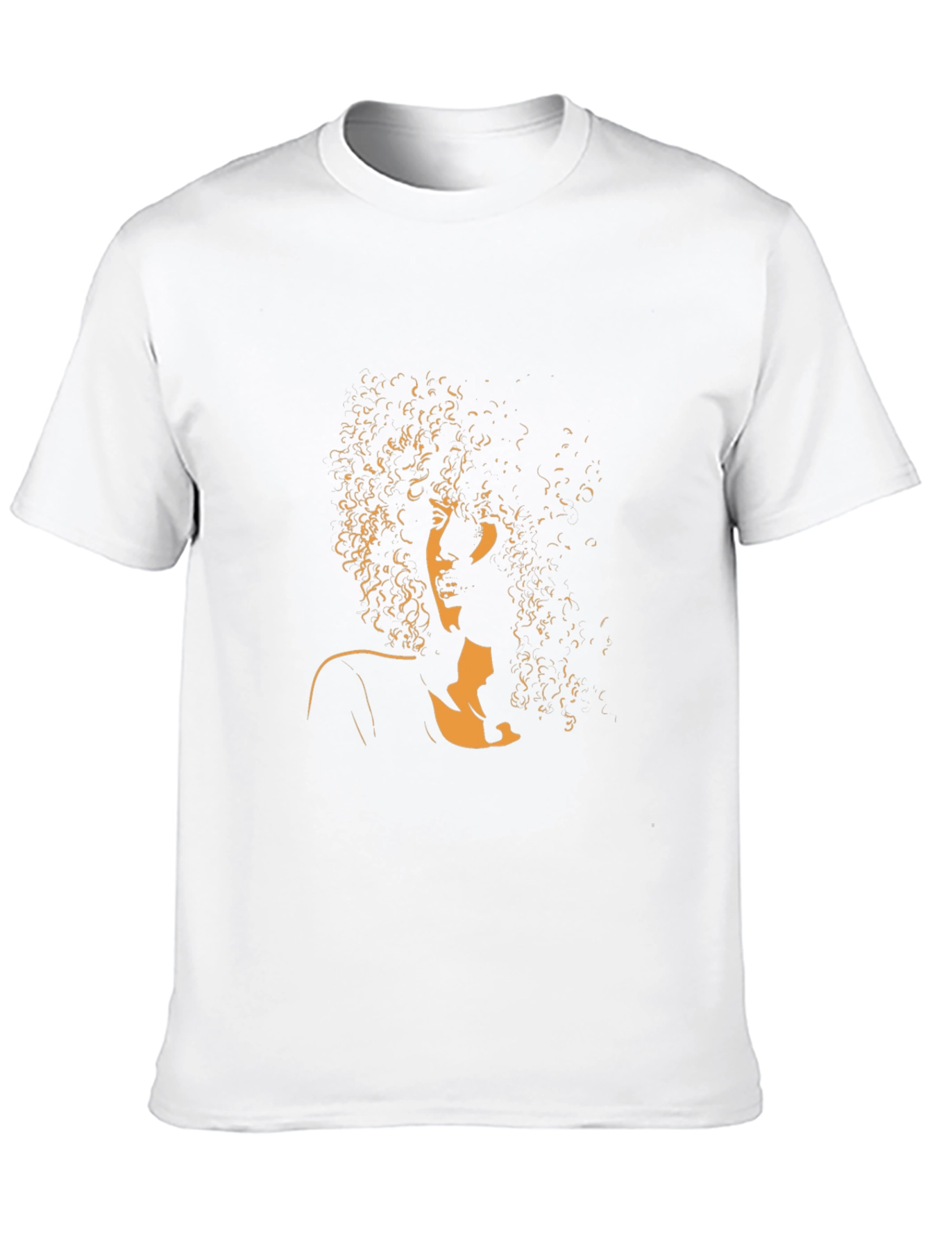 Retro Afro Silhouette Graphic Tee