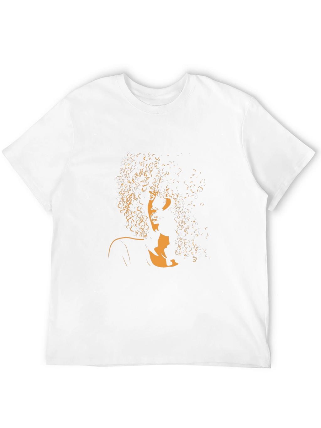 Retro Afro Silhouette Graphic Tee