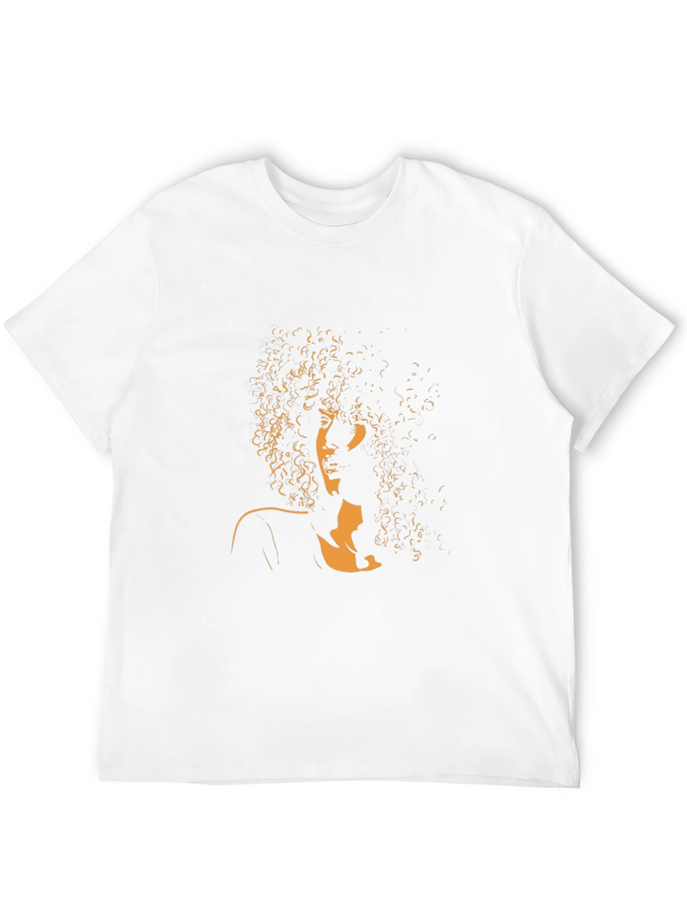 Retro Afro Silhouette Graphic Tee
