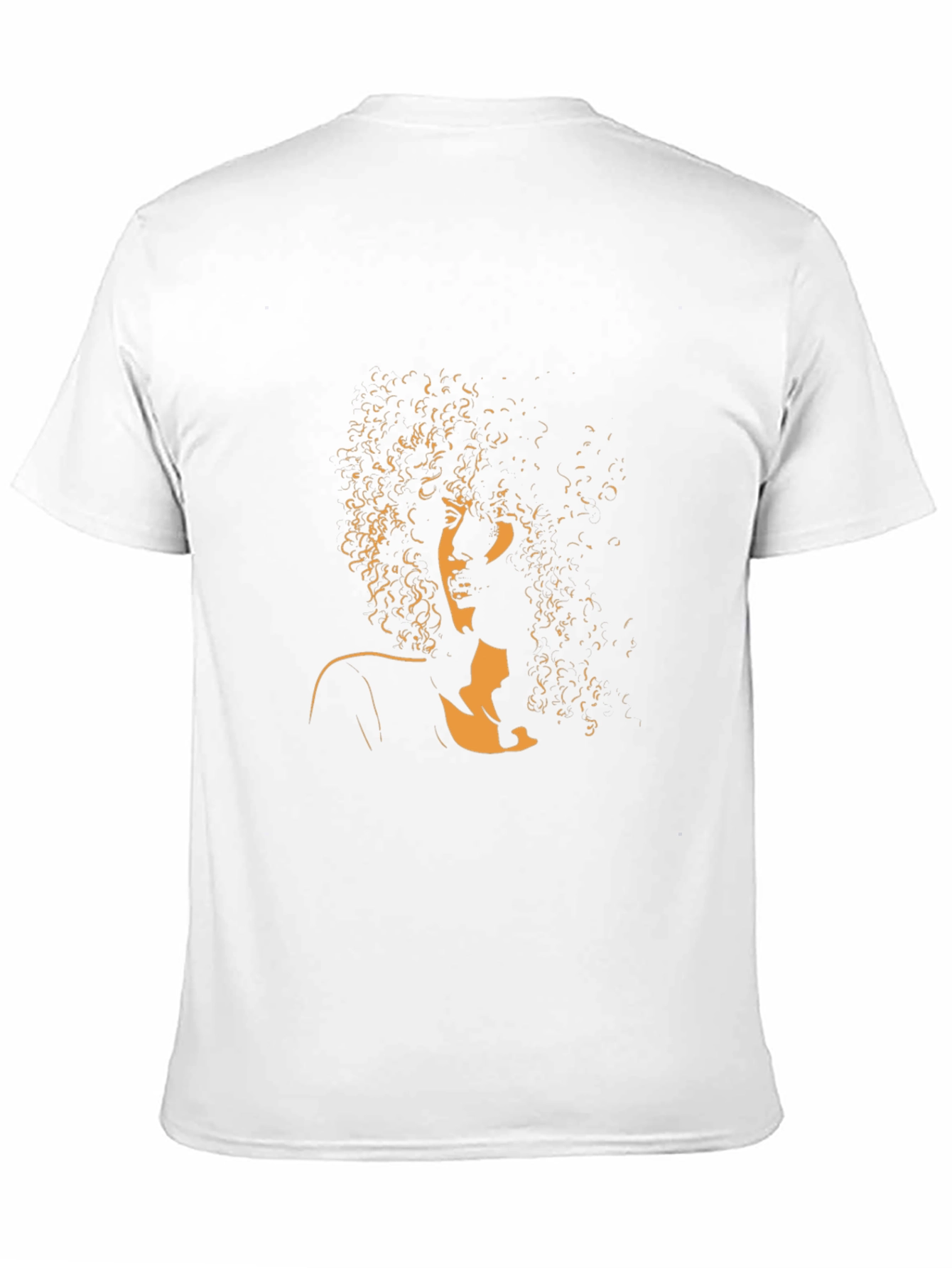 Retro Afro Silhouette Graphic Tee