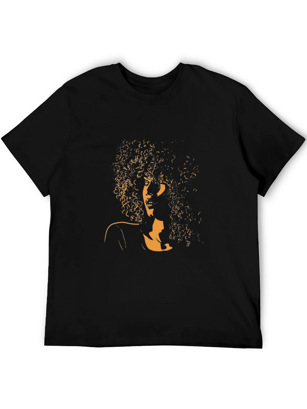 Retro Afro Silhouette Graphic Tee