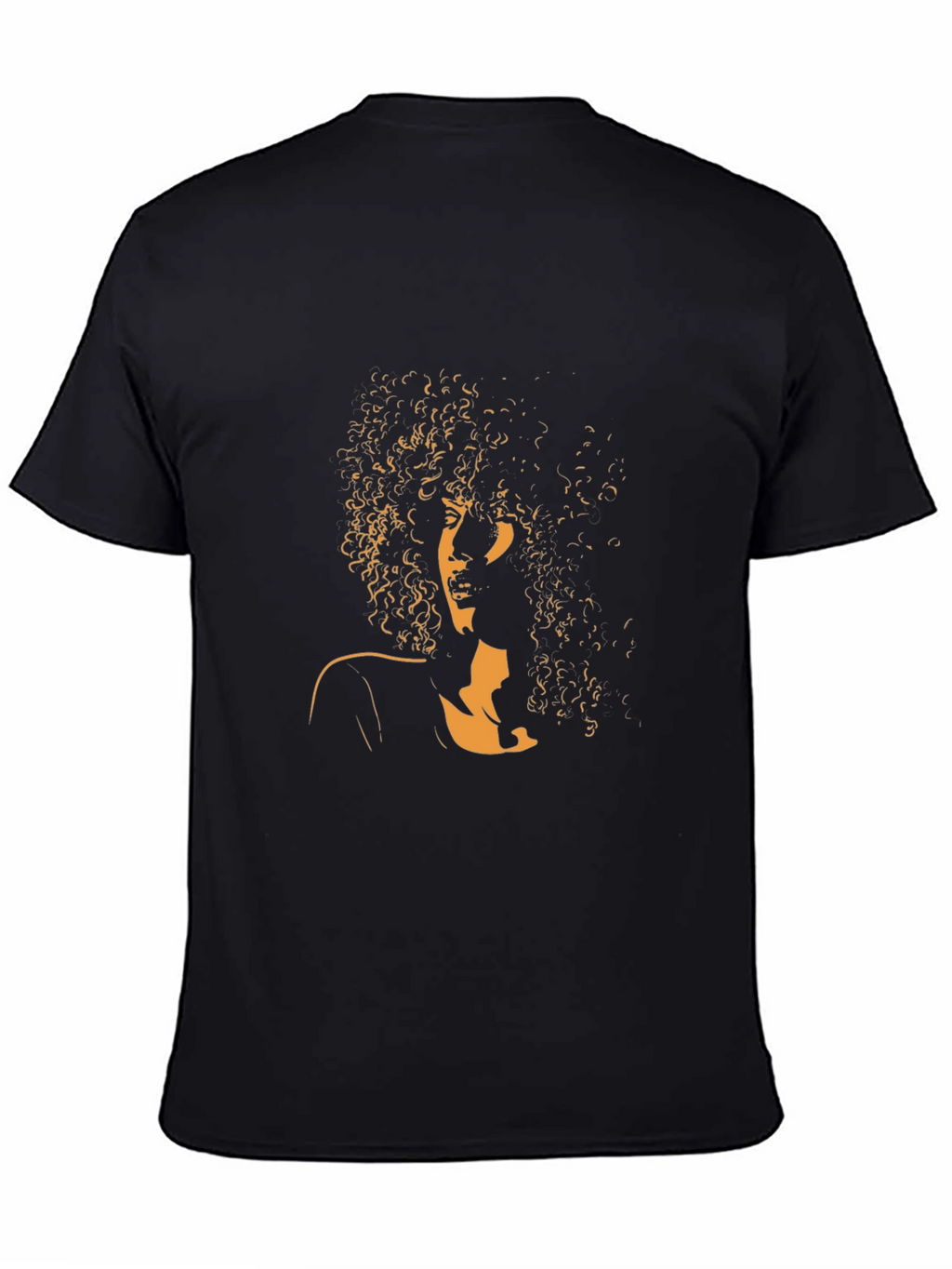 Retro Afro Silhouette Graphic Tee