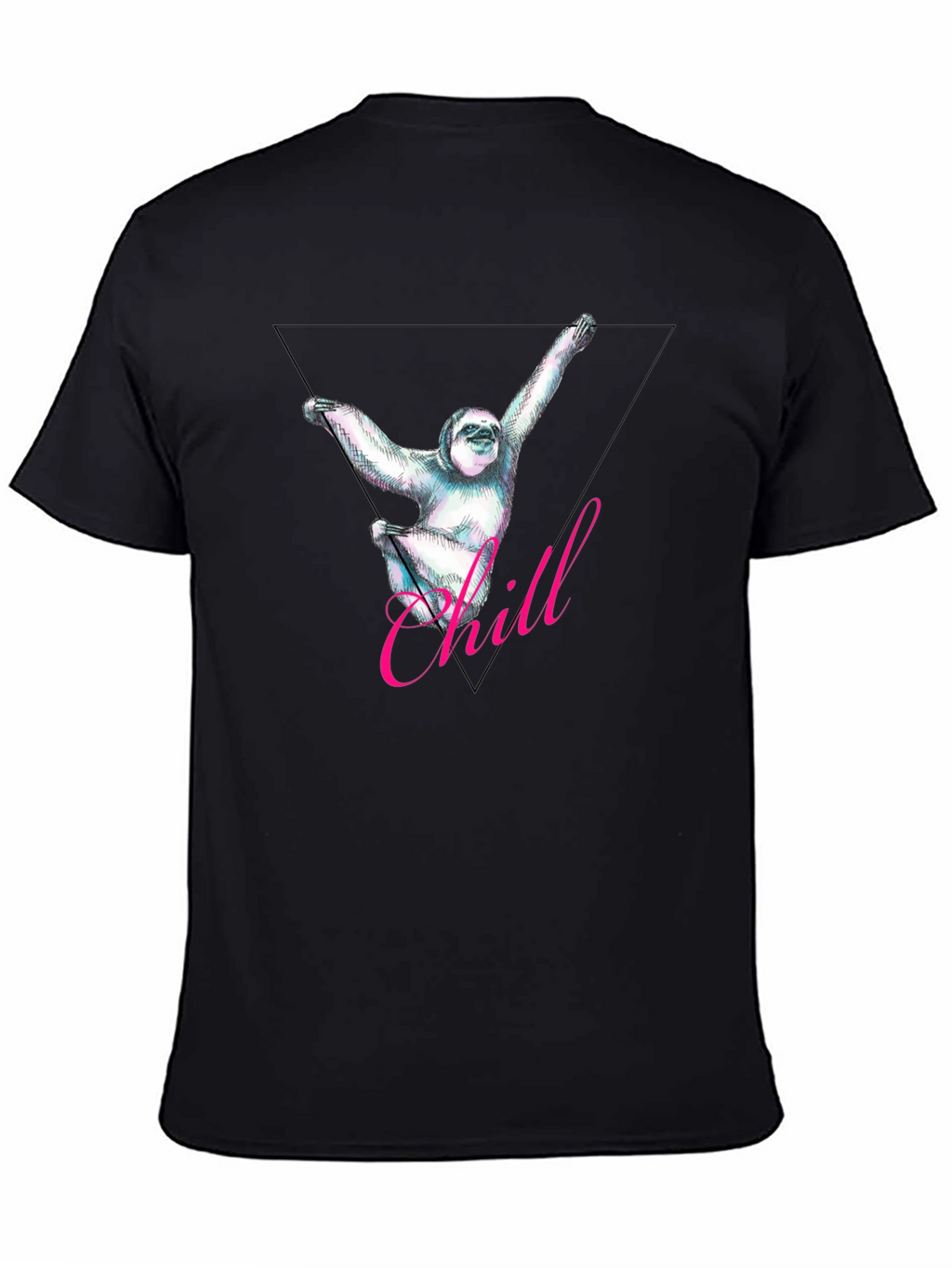 Chill Sloth Graphic Tee - Relaxed Fit